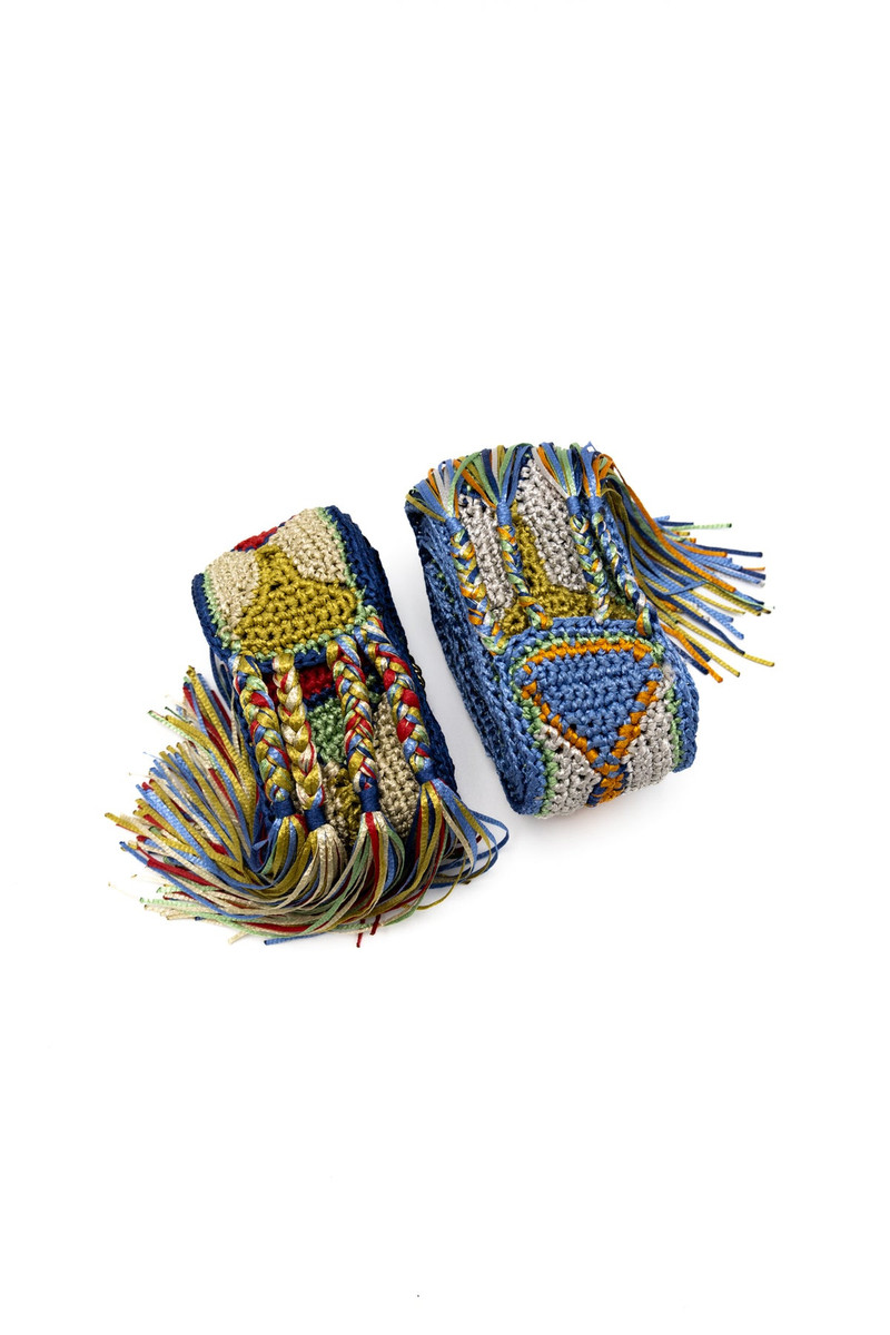 Kapital Macrame Maxi Belt (MALDIVES) outlook