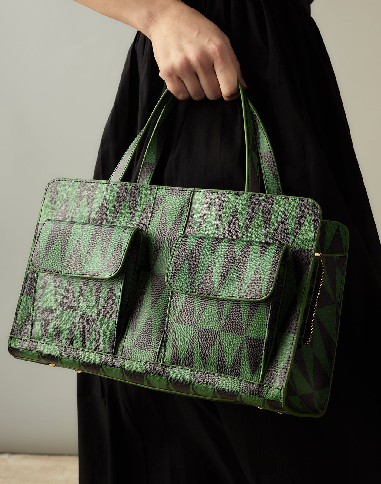 Evergreen Leather Handbag - 7