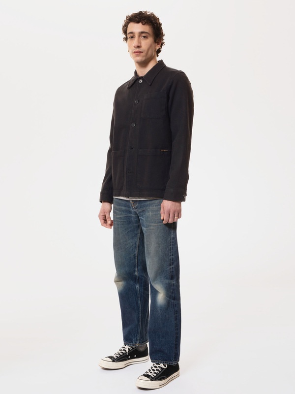Barney Worker Jacket Black - 2