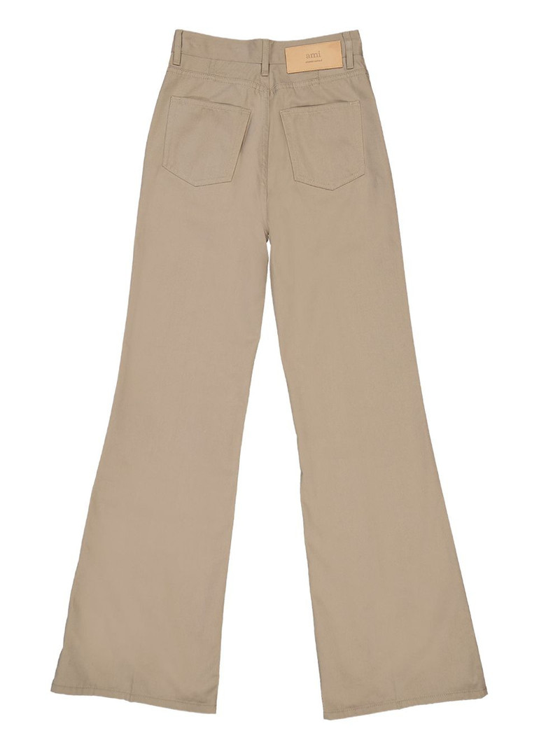 AMI Paris high-waist flared trousers outlook