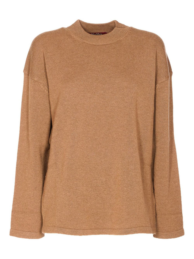 crewneck side-split sweater 1