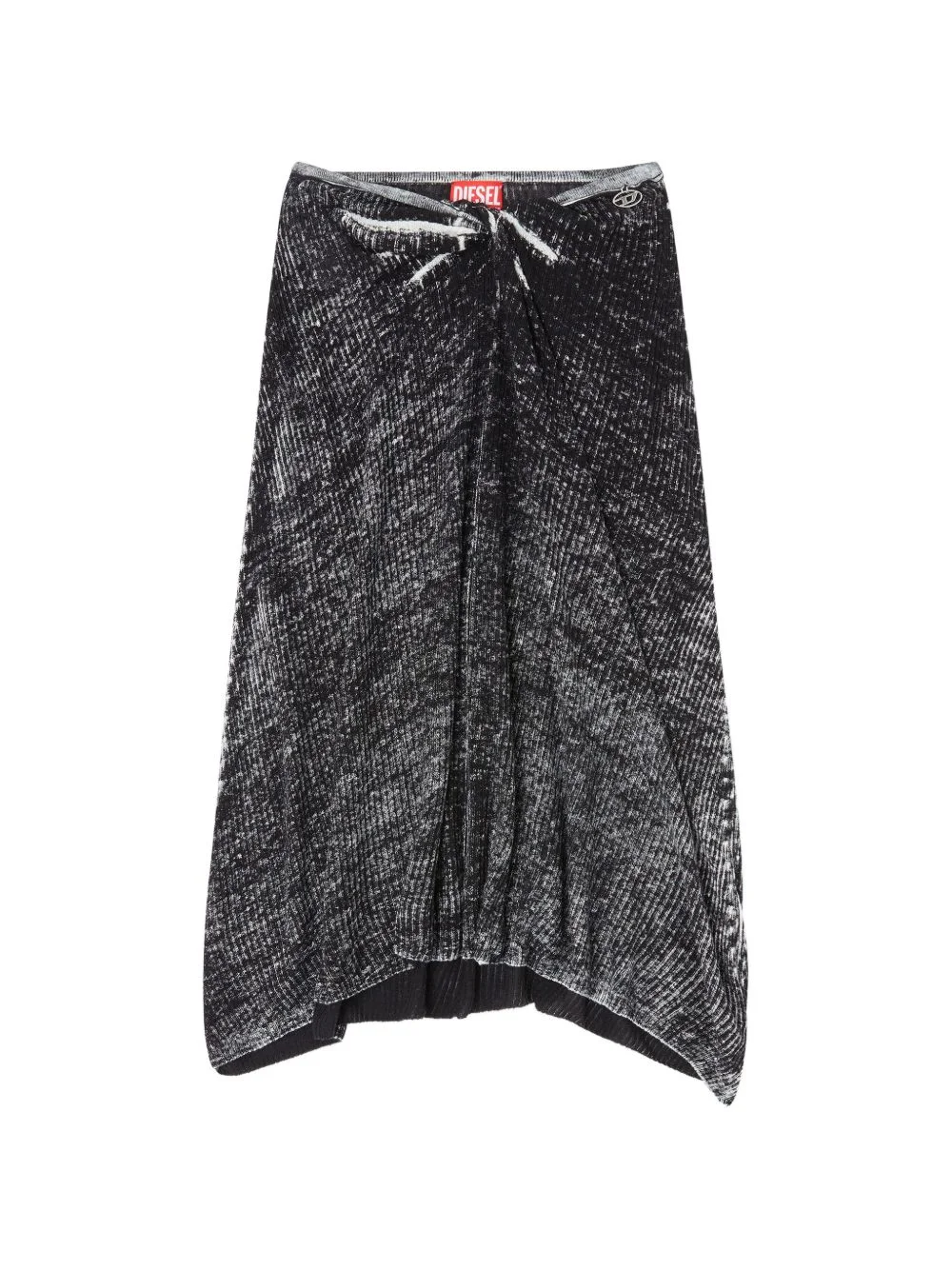 M-Livette twisted-waist midi skirt - 1