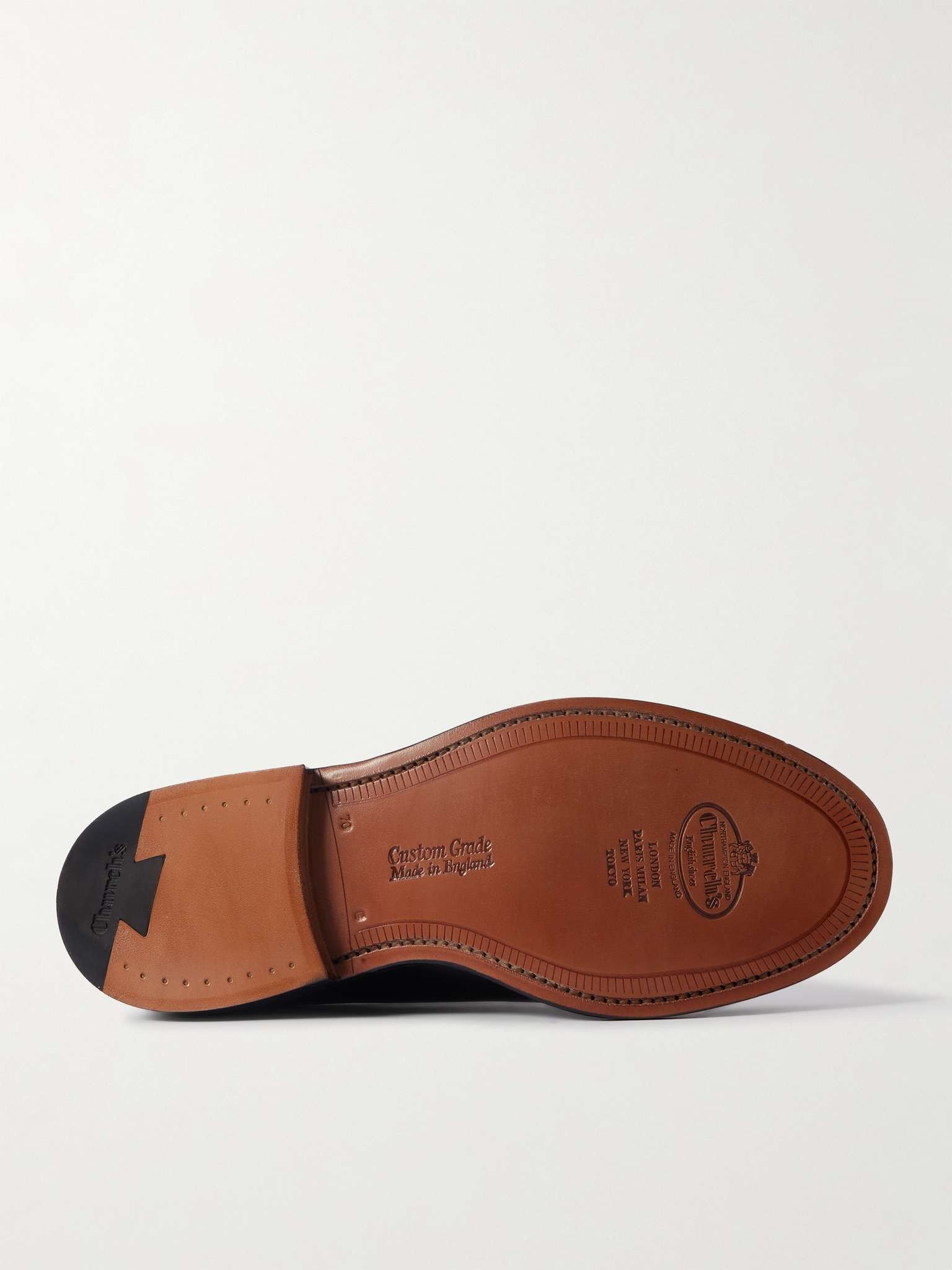 Shannon Polished-Leather Derby Shoes - 3