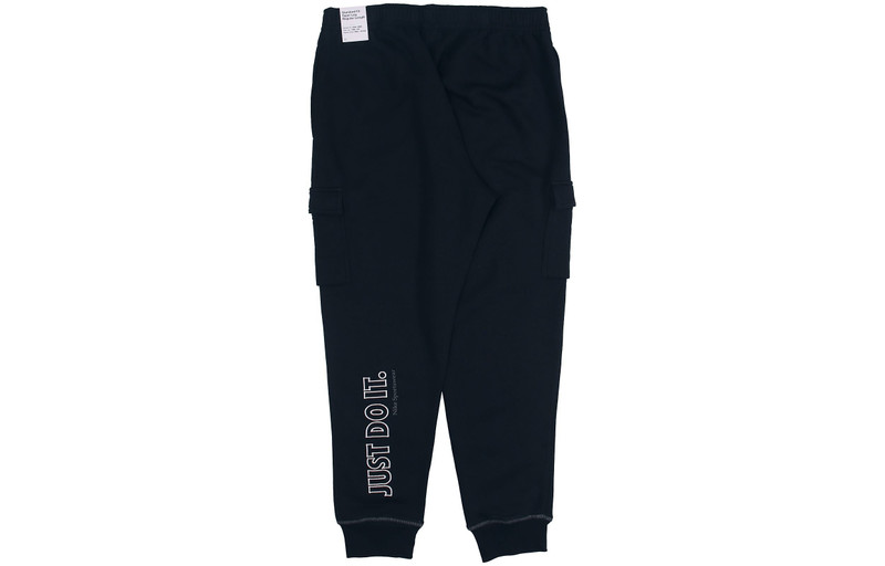 Nike Nike Casual Lacing Fleece Lined Sports Pants Black DD6268-010 outlook