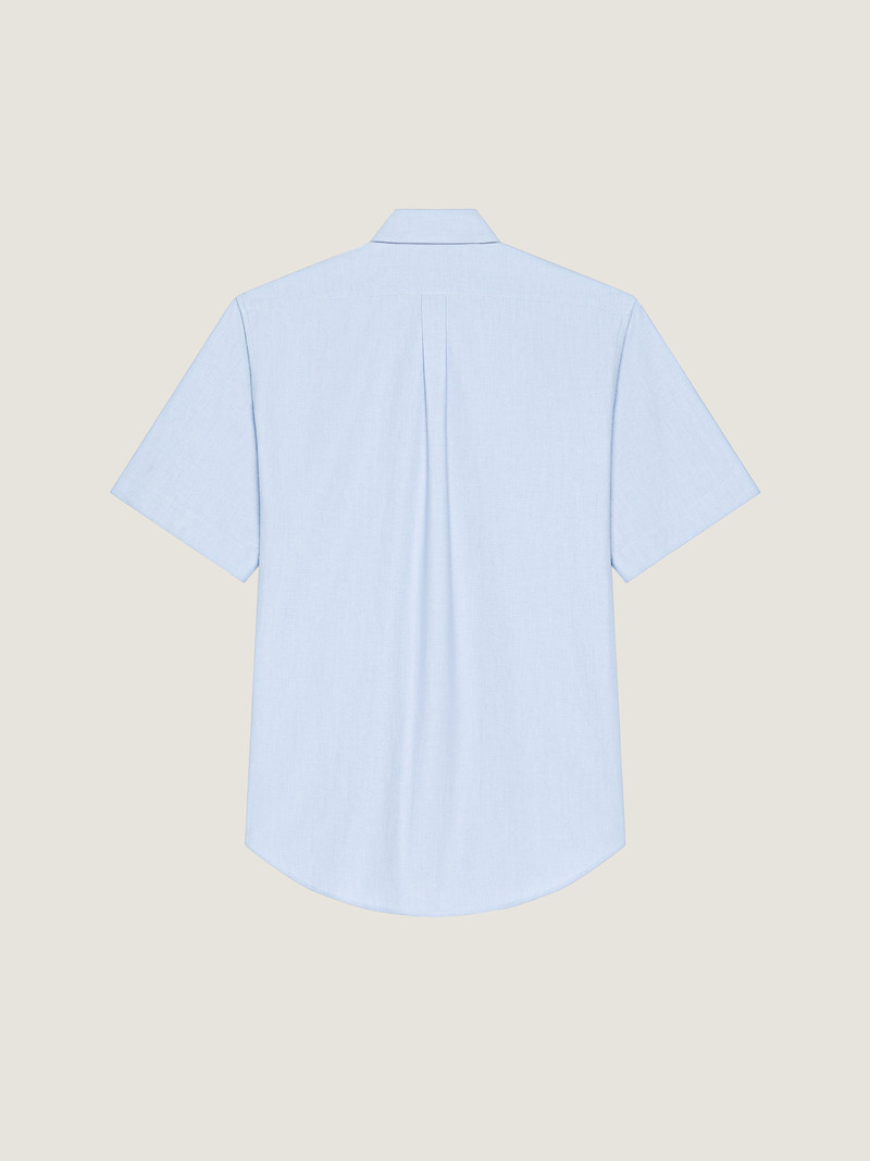 Givenchy SHIRT IN COTTON OXFORD WITH GIVENCHY PARIS JACQUARD outlook