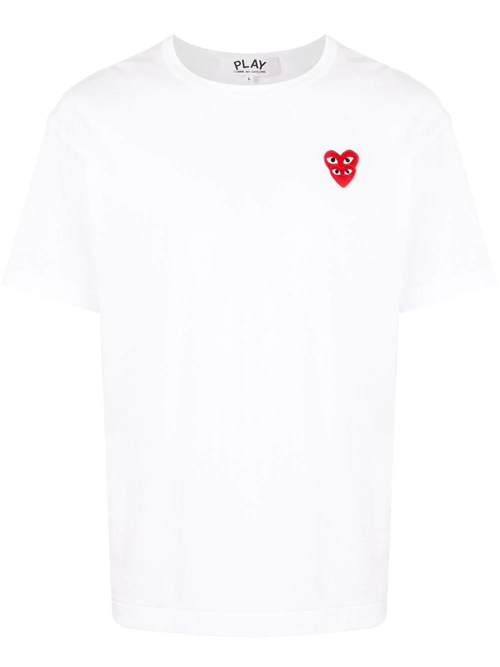 embroidered logo T-shirt - 1