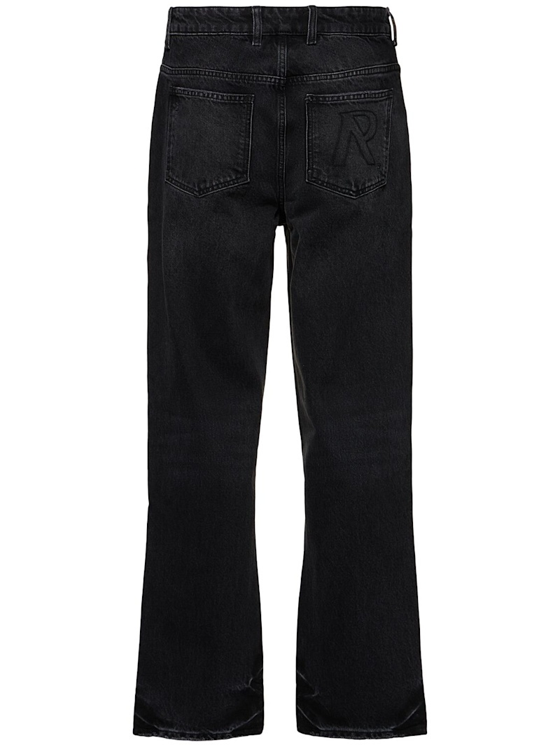 R2 denim straight jeans - 5