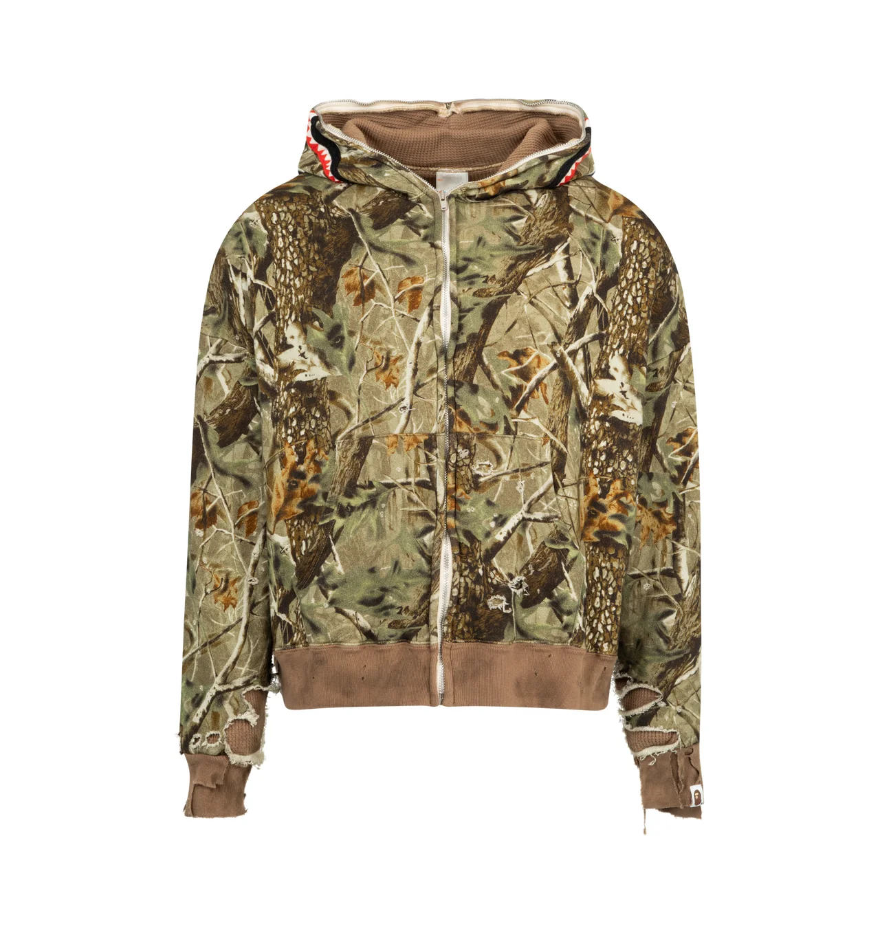 BAPE SHARK ZIP HOODIE - 1