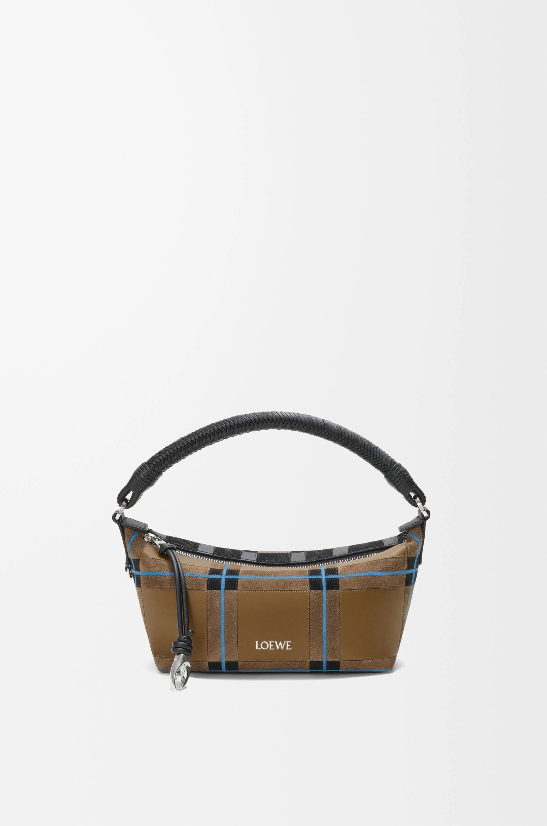 Cala Mini Bag in check intarsio - 1
