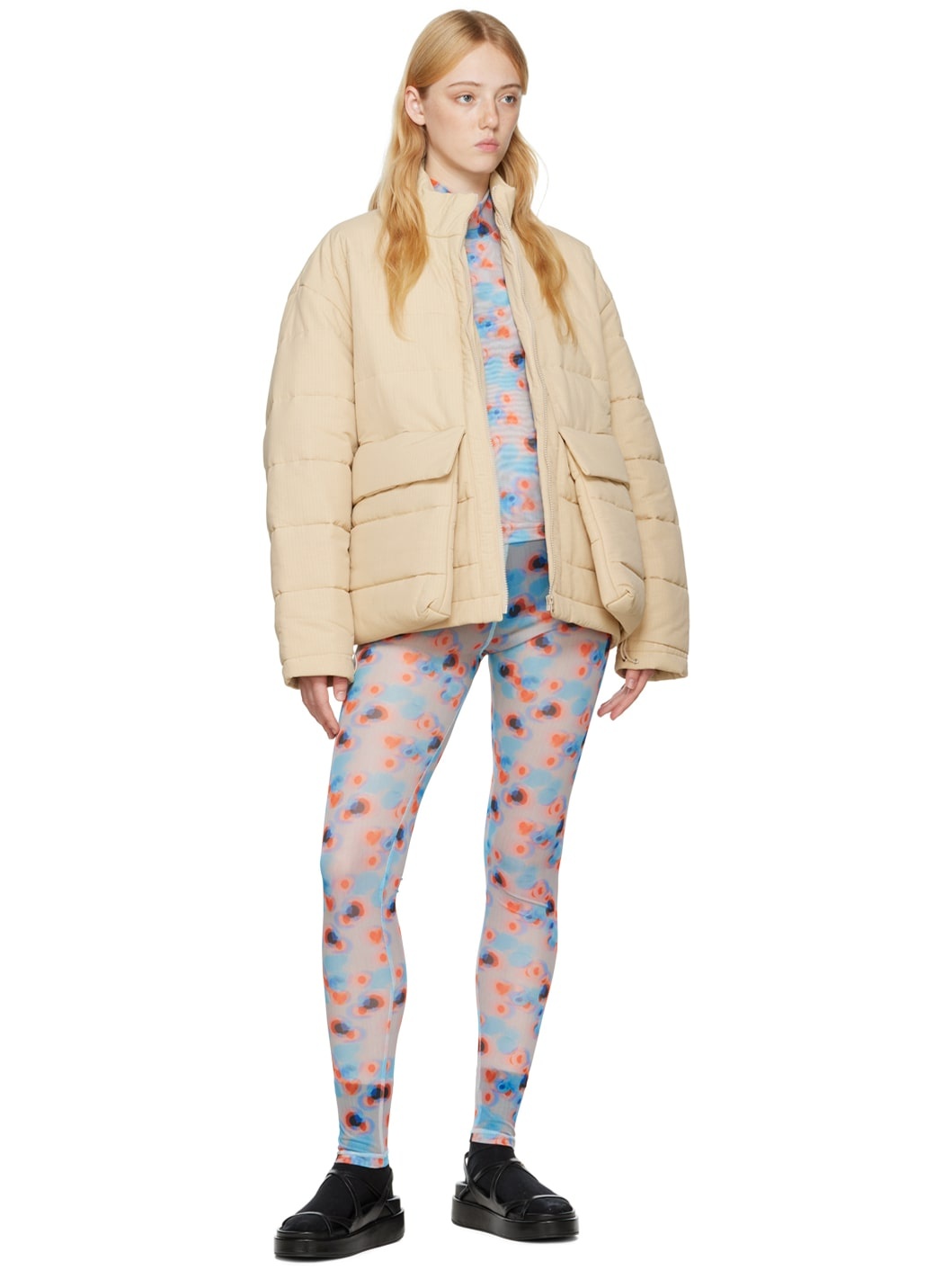 Purple Polka Dot Turtleneck - 4