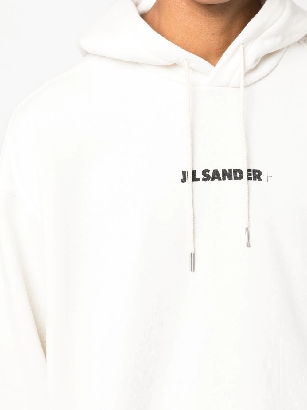 logo-print pullover hoodie - 5