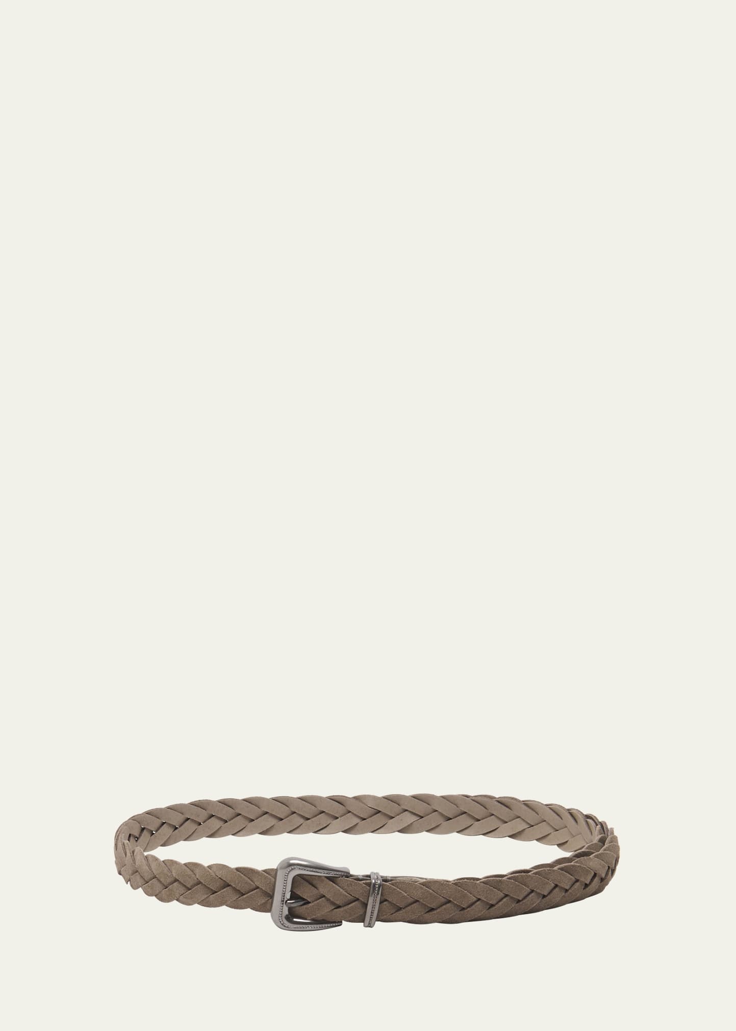 Braided Suede Western Belt - 1