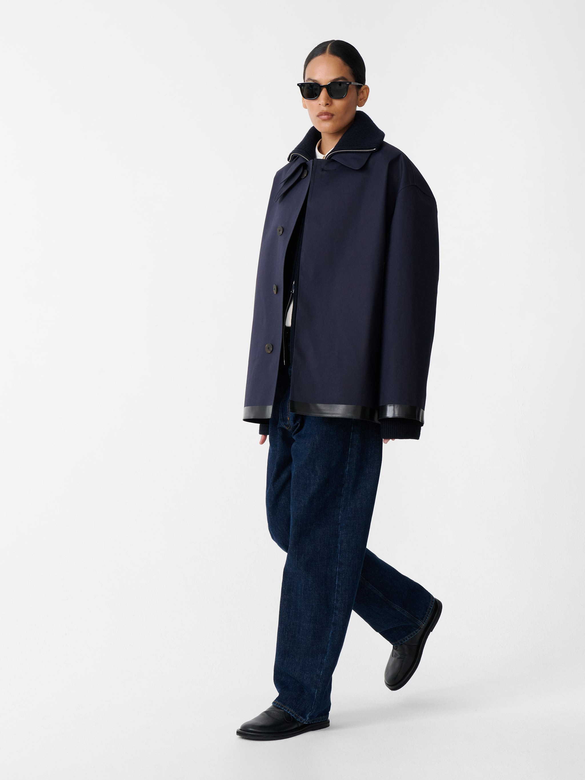 SN x Mackintosh Teviot Short Mac Coat - 2