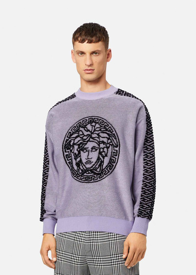 VERSACE La Greca Sweater outlook