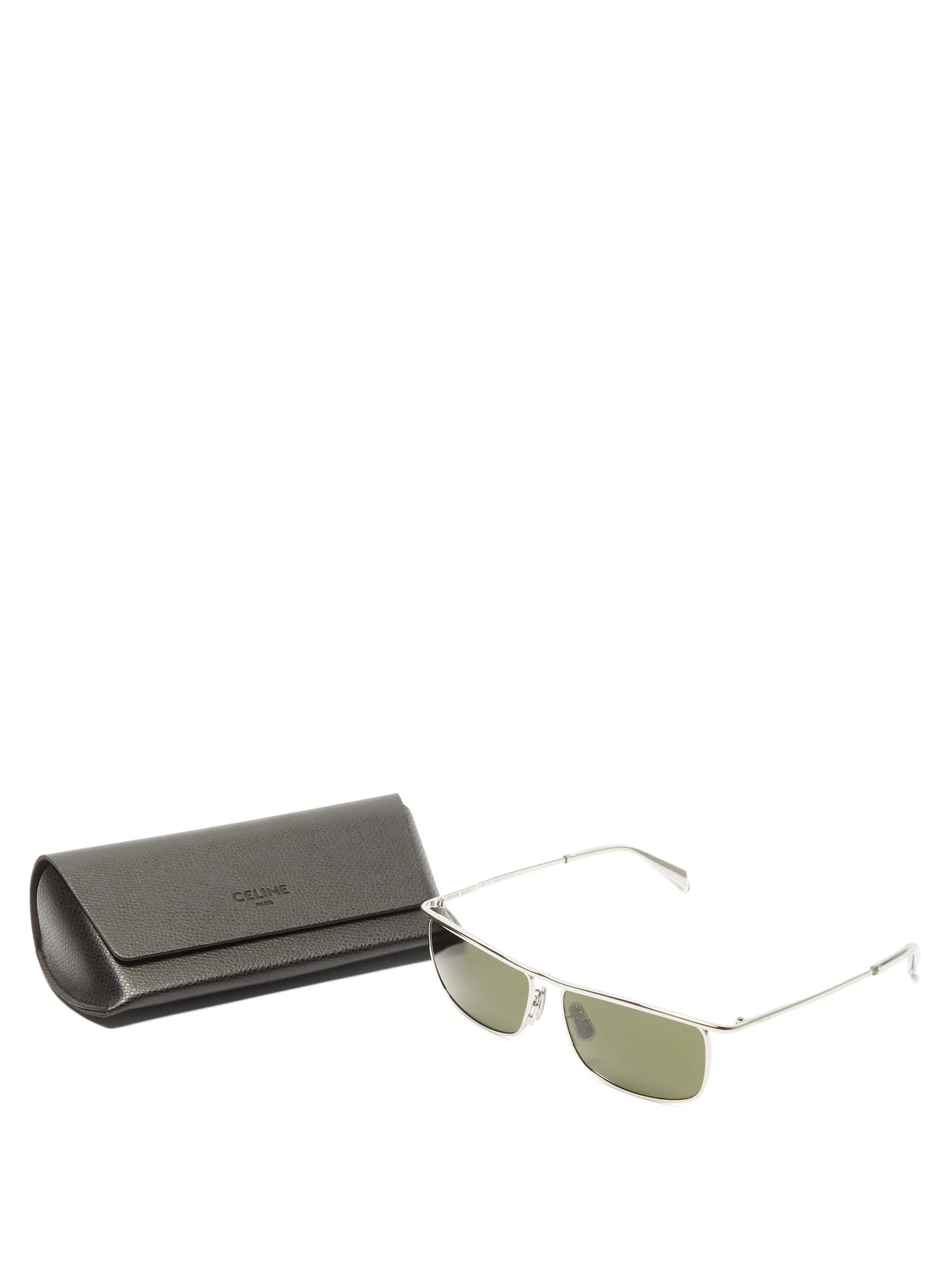 Square metal sunglasses - 5