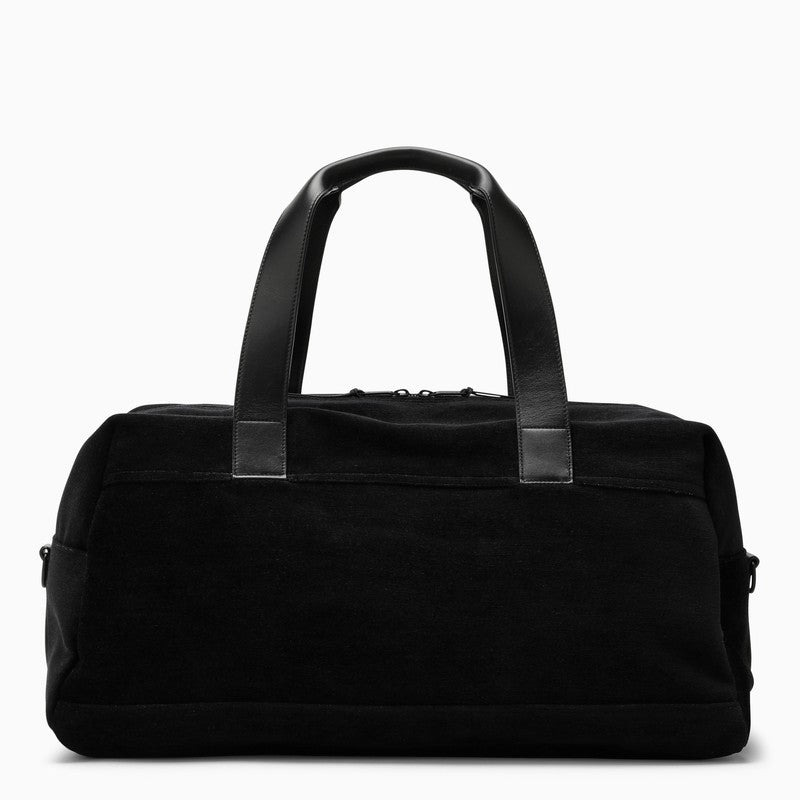Saint Laurent Black Duffle Bag With Logo Men - 2