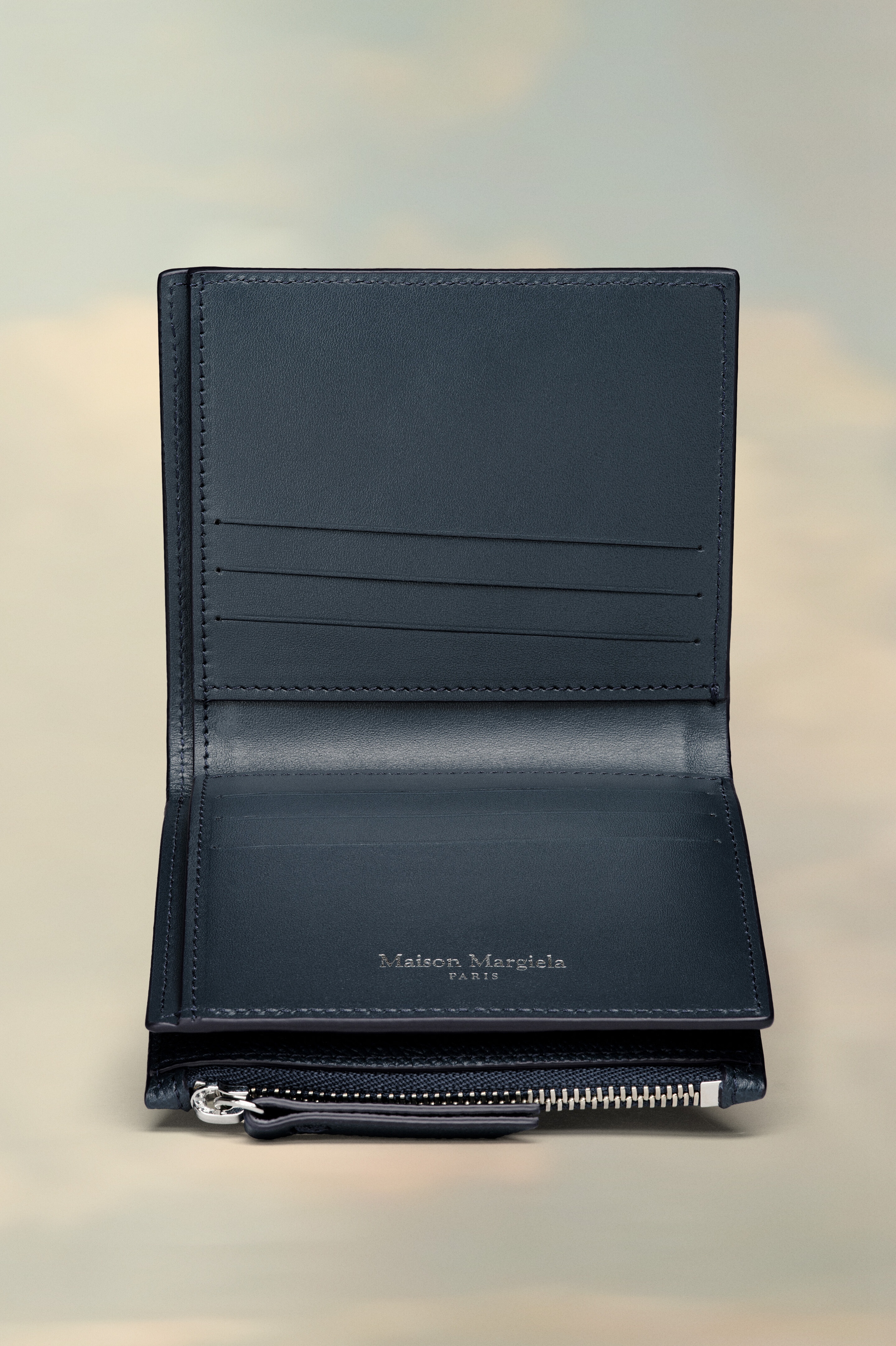 Leather flap wallet - 3