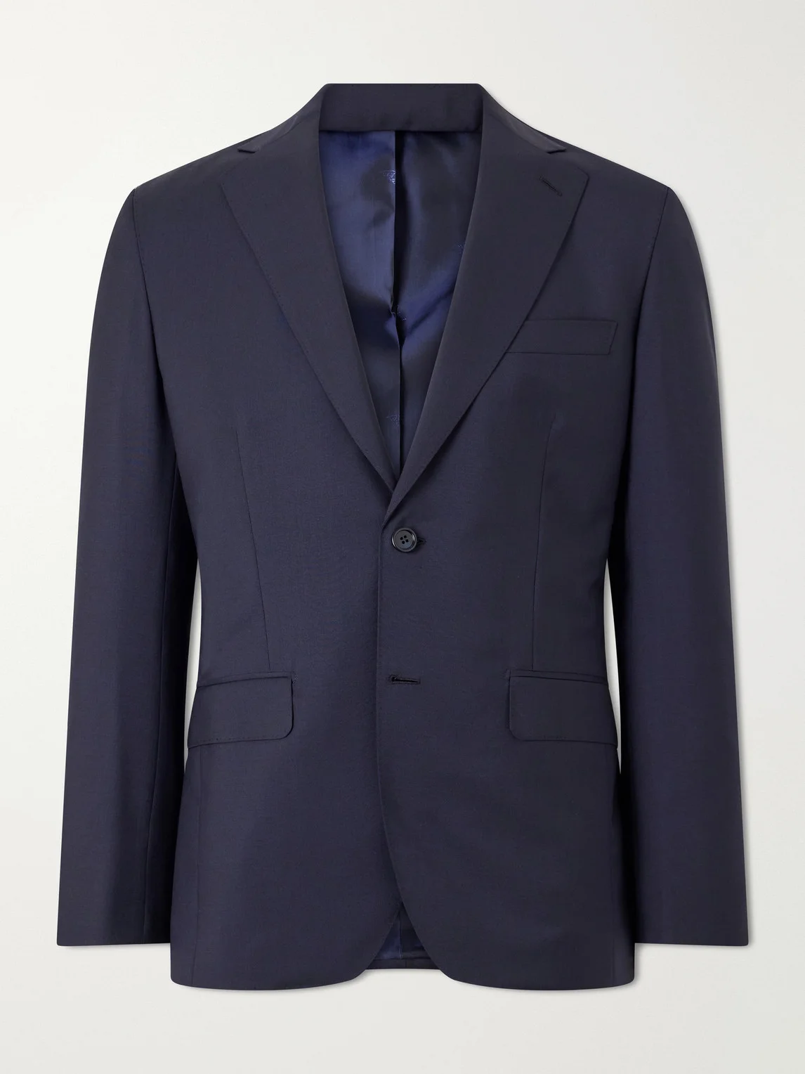 Plume Wool and Mohair-Blend Suit Jacket - 1