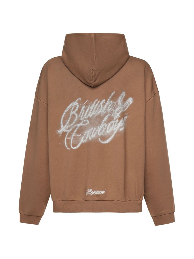 REPRESENT British Cowboys cotton hoodie outlook