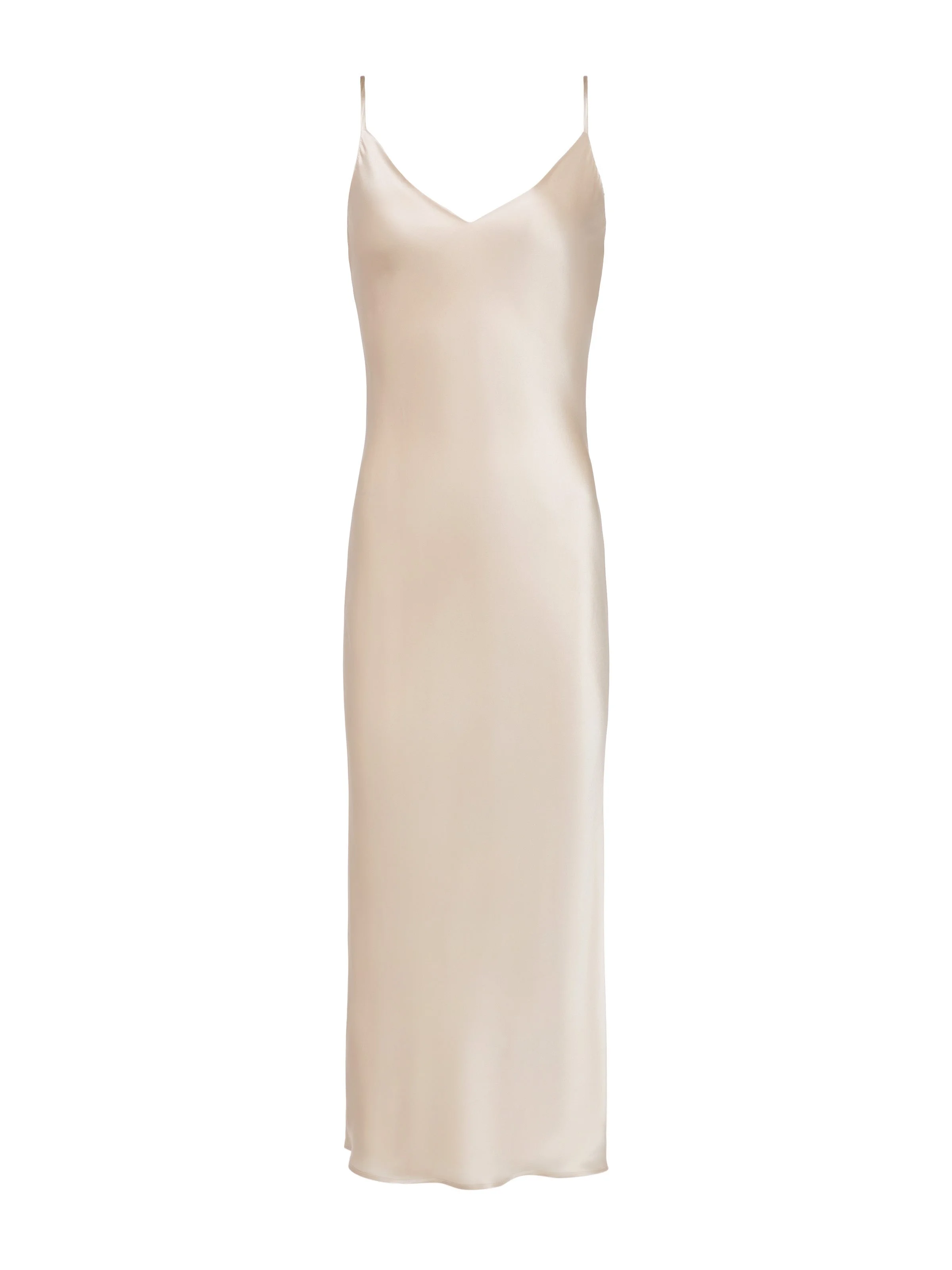 Seridie Silk Slip Dress - 1