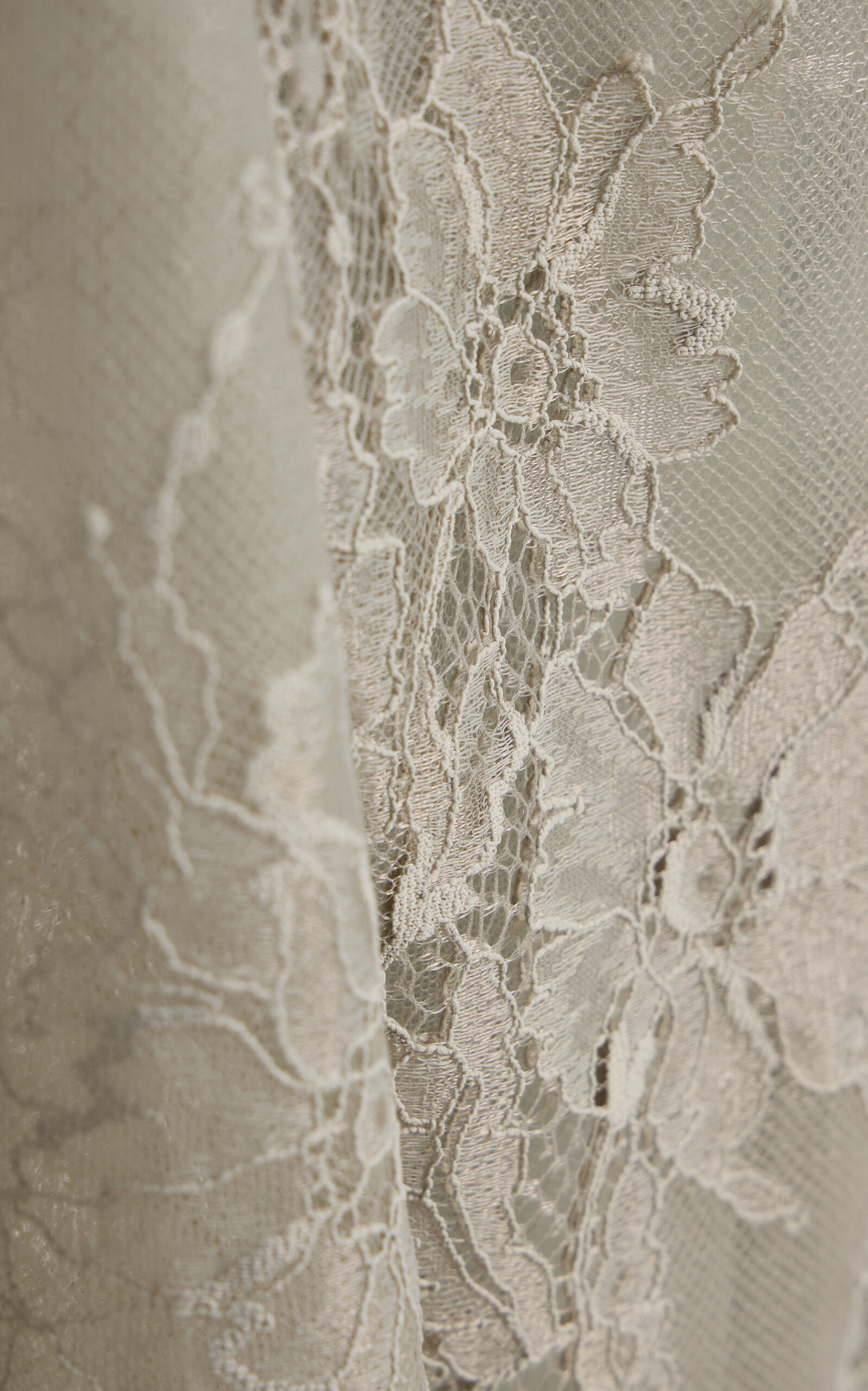 Elysia Beaded Lace Gown grey - 5