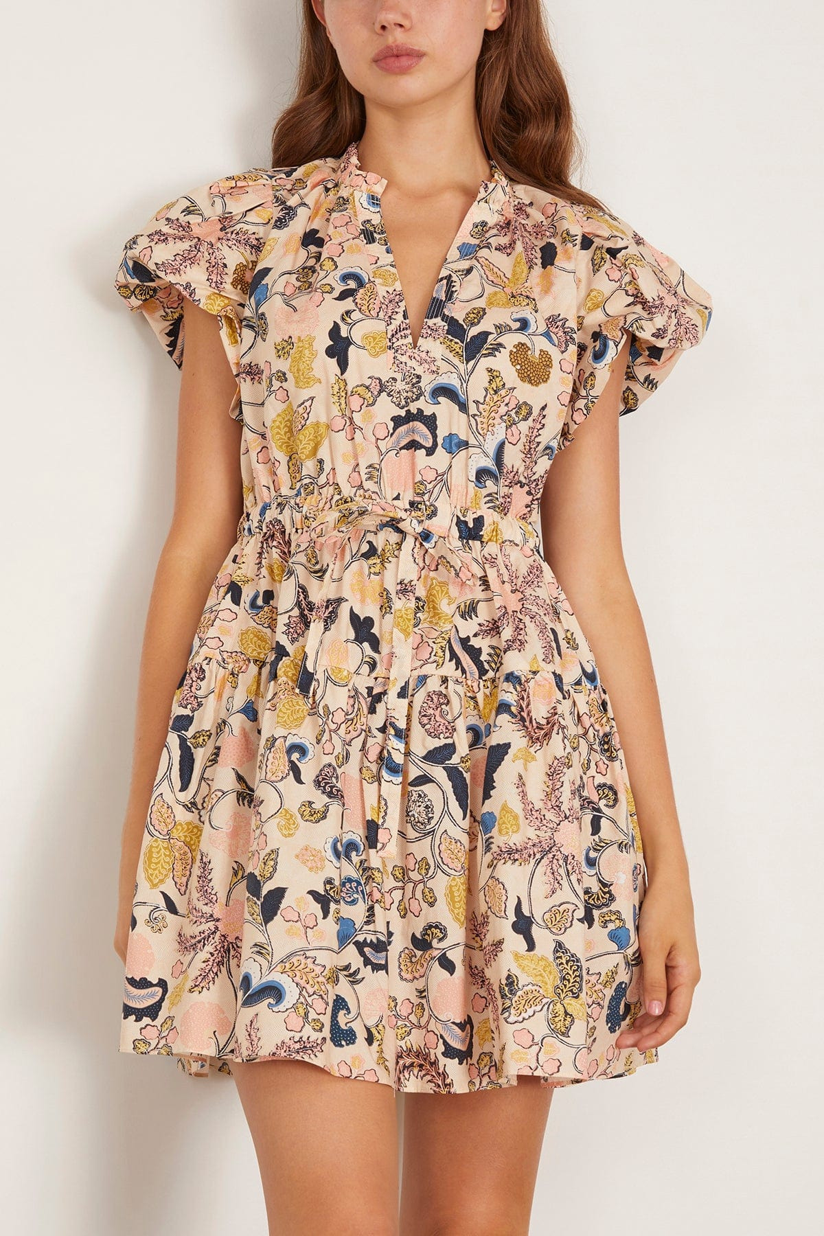 Izel Mini Dress in Magnolia - 3