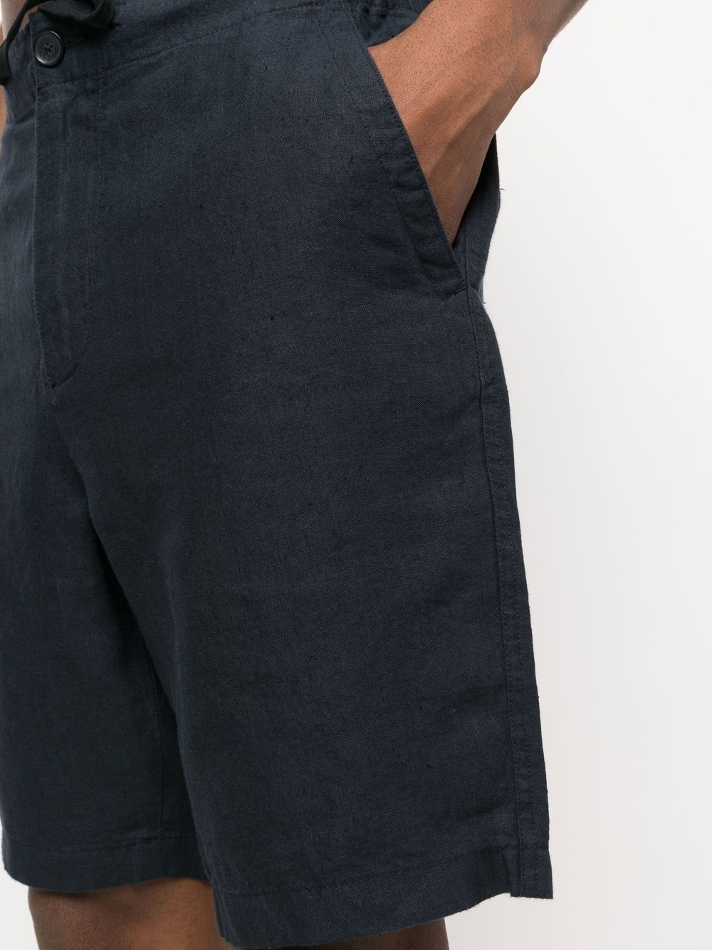 drawstring hemp shorts - 5