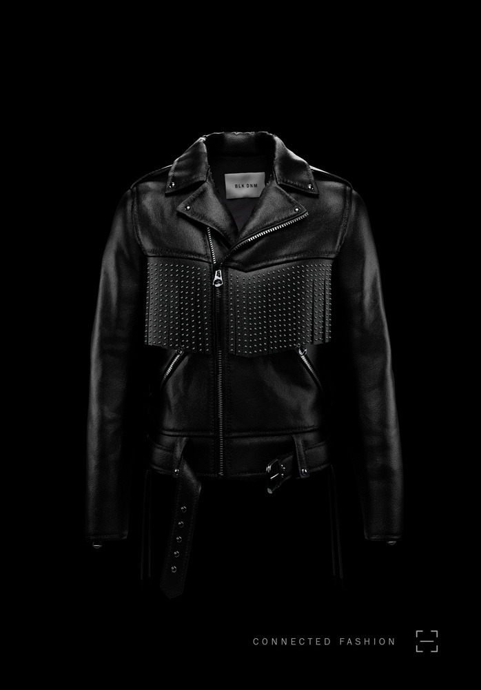 LEATHER JACKET 17 CONNECTED FASHION - 7