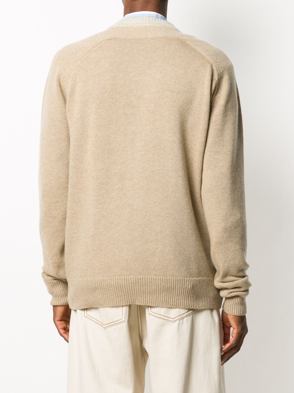 crew-neck wool jumper - 4