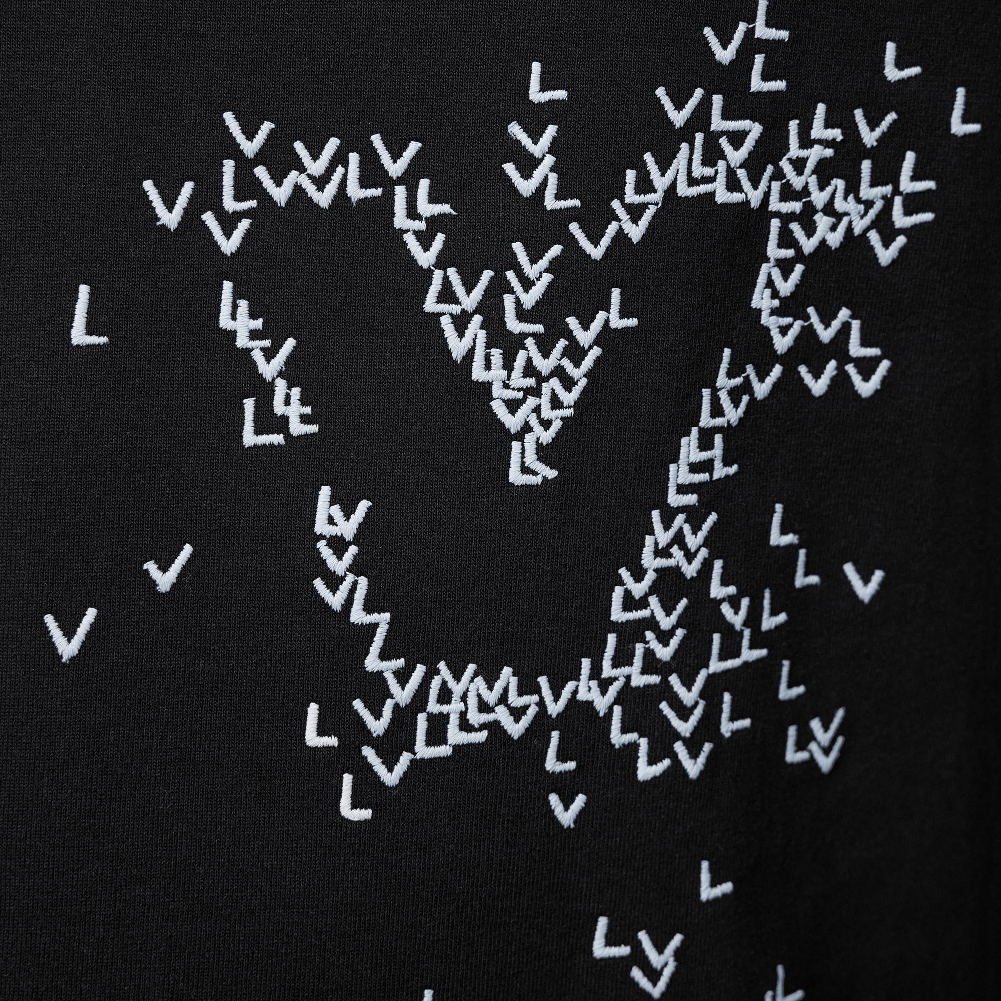 LV Spread Embroidery T-Shirt - 3