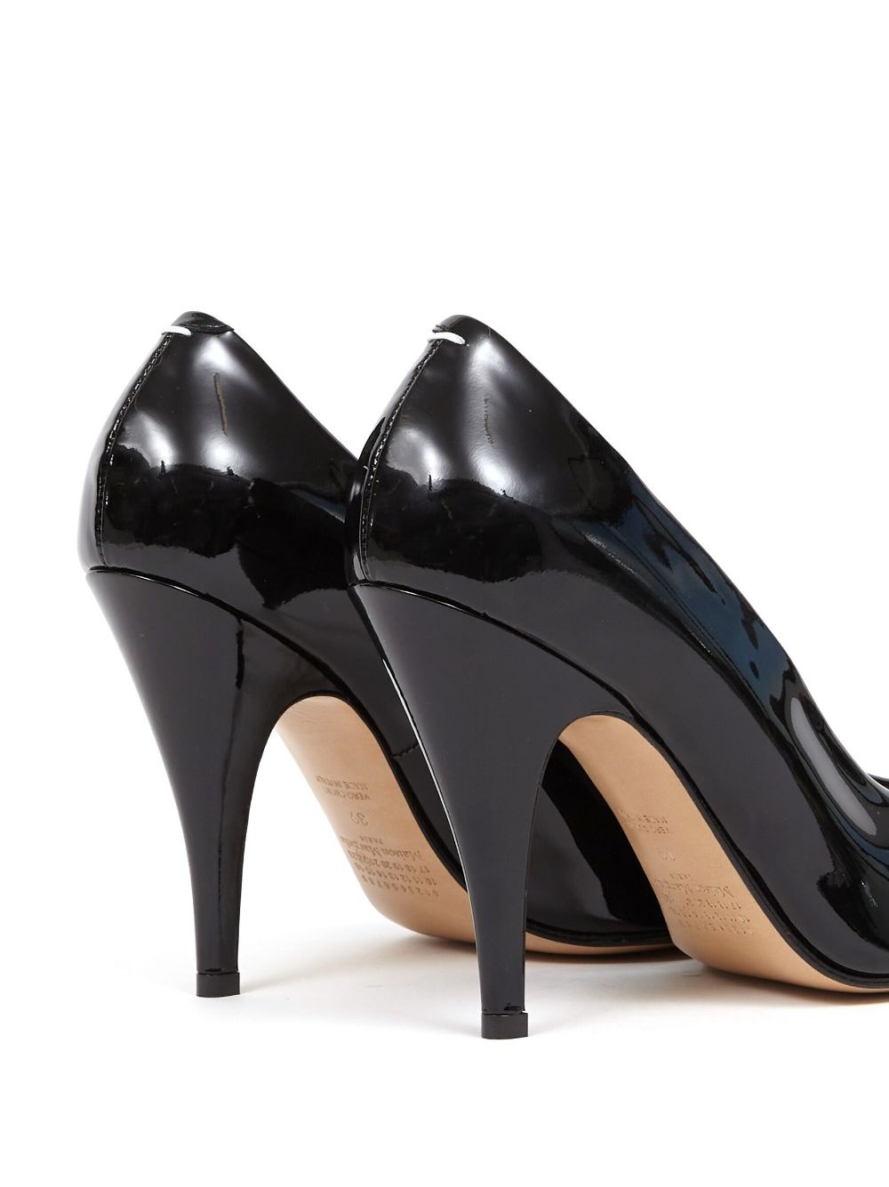 Tabi 110mm patent court shoes - 4