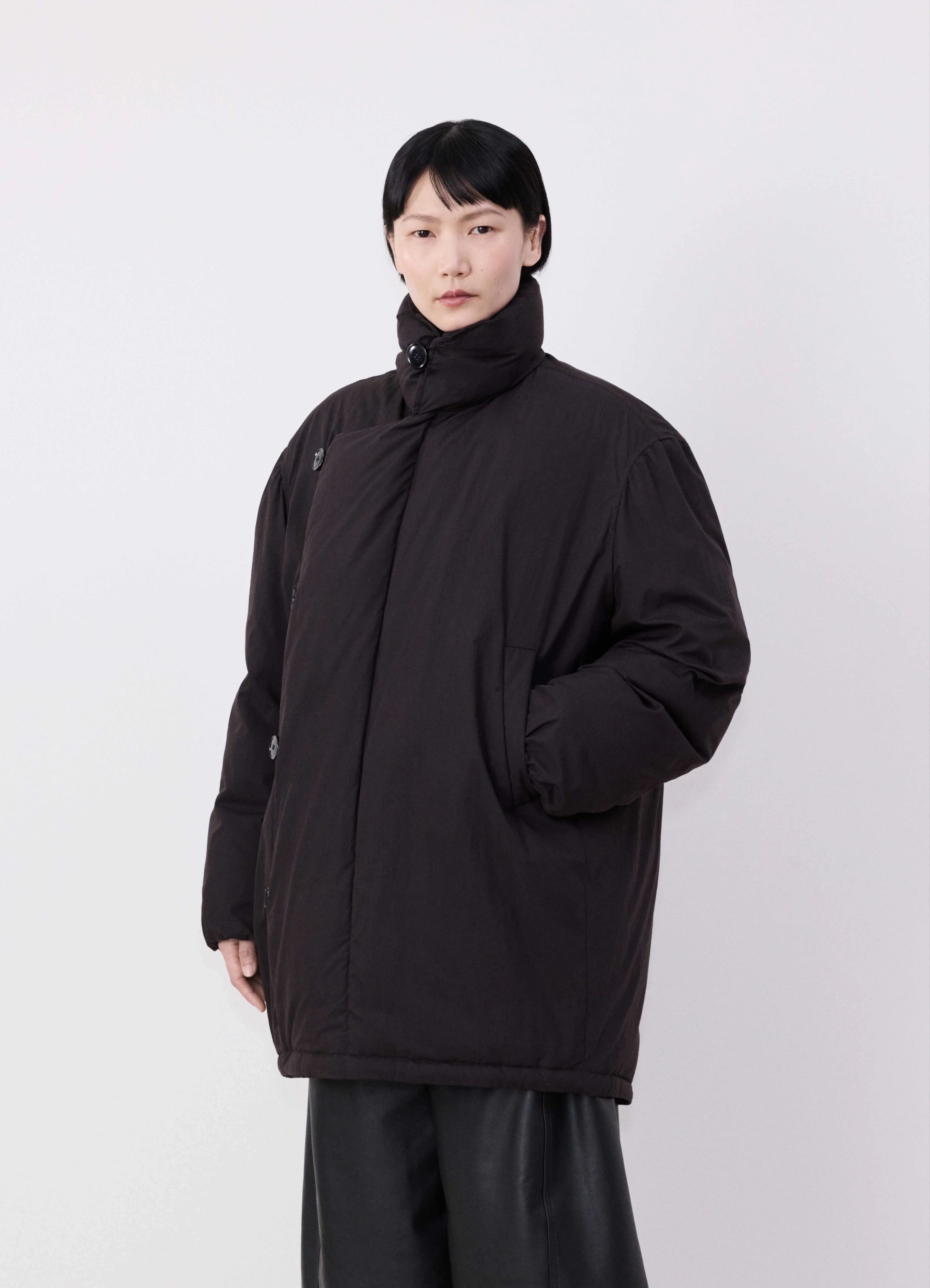 LONG PUFFER JACKET - 1