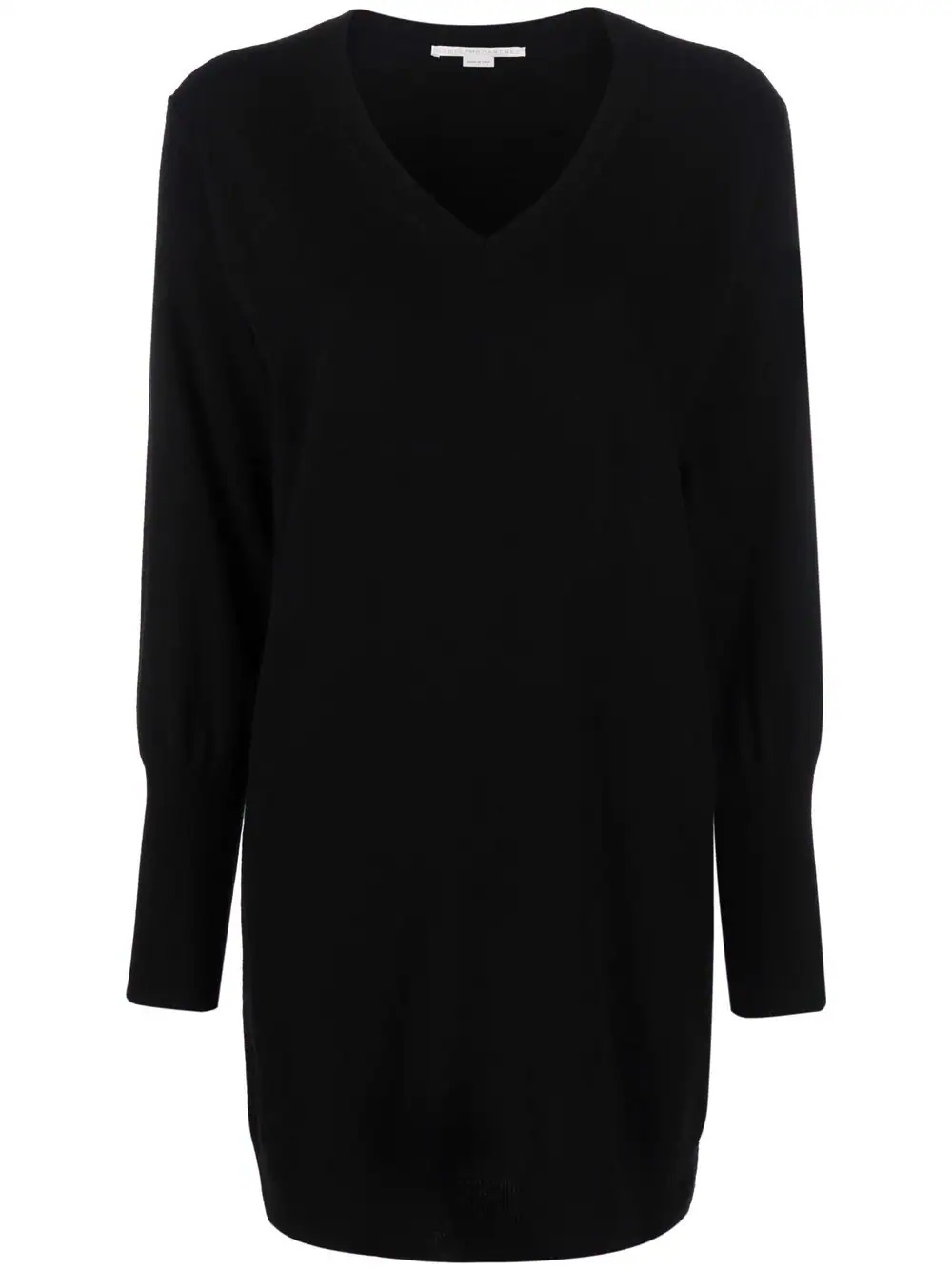 V-neck knit dress - 1