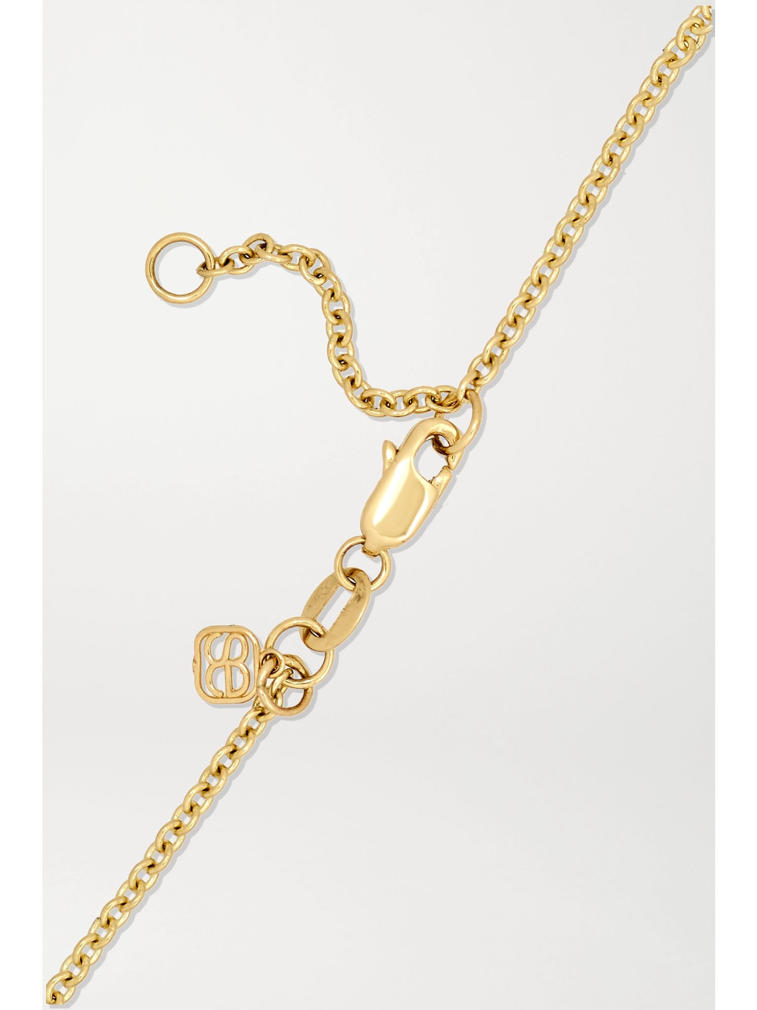 Medium Love 14-karat gold multi-stone bracelet Gold - 3