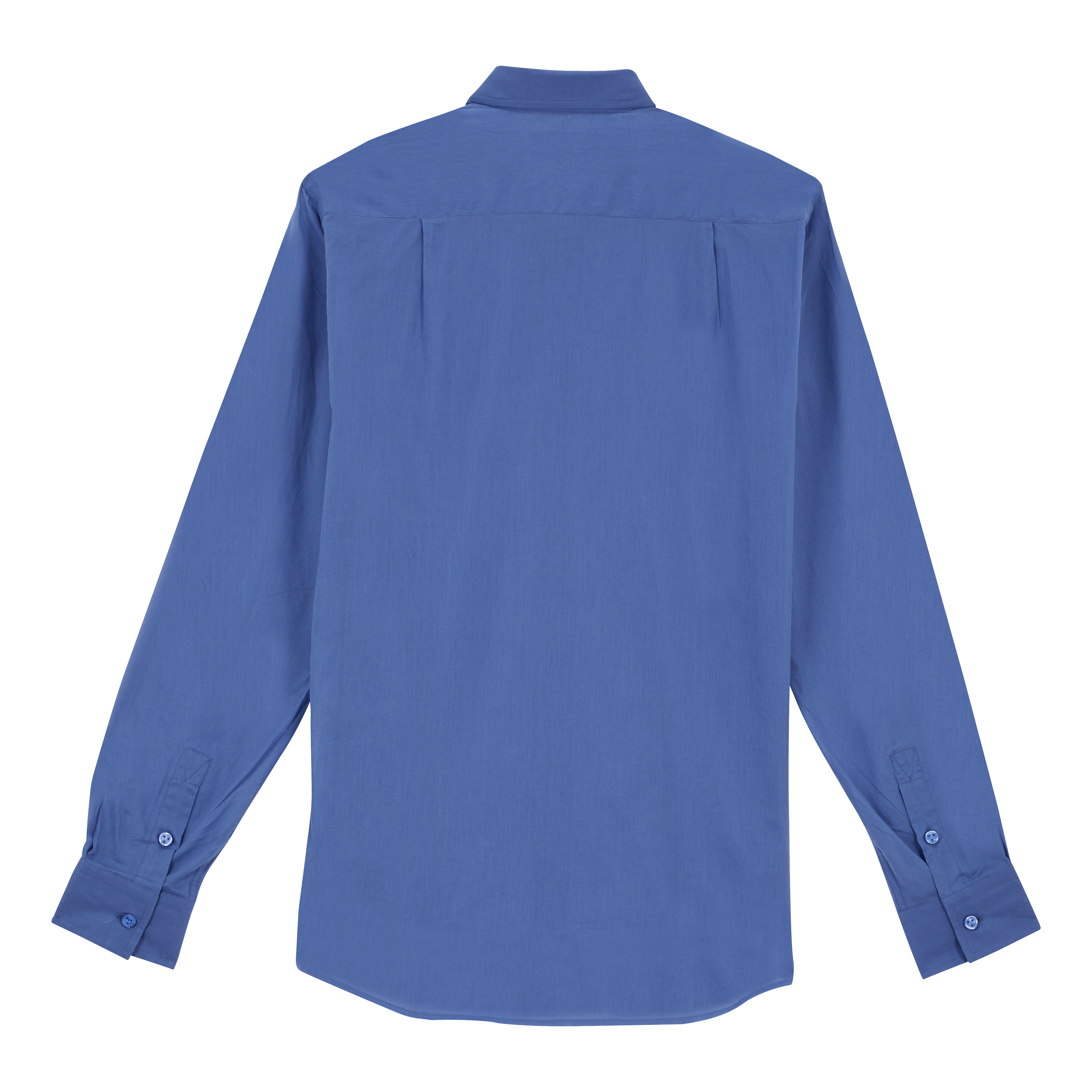 Unisex Cotton Voile Lightweight Shirt Solid - 2