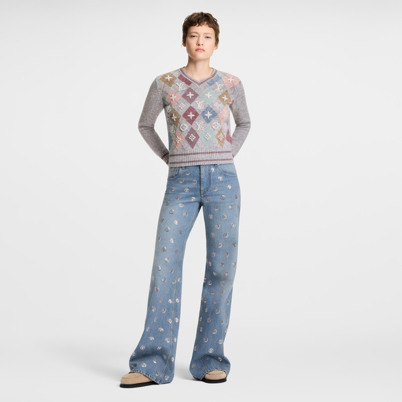 Louis Vuitton 3D Signature Argyle Pullover outlook