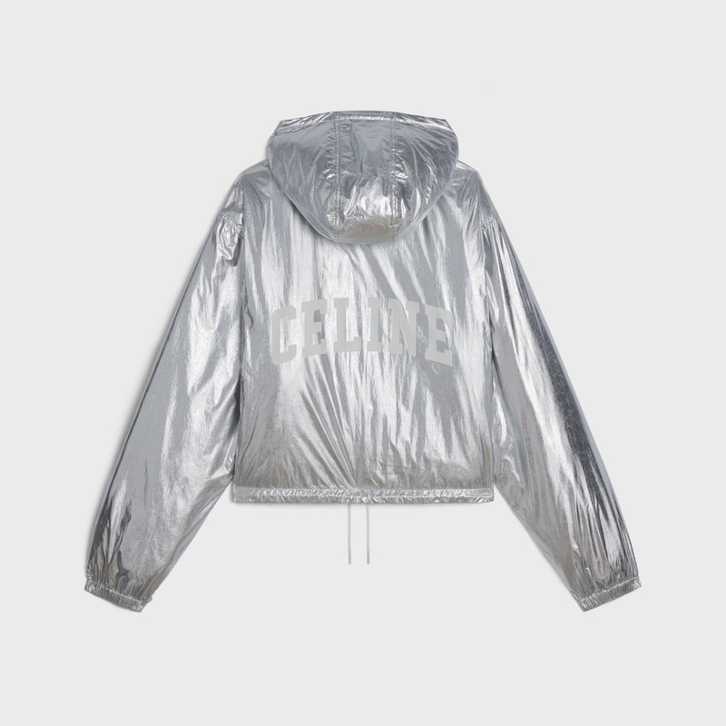 CELINE cropped skater jacket in nylon outlook