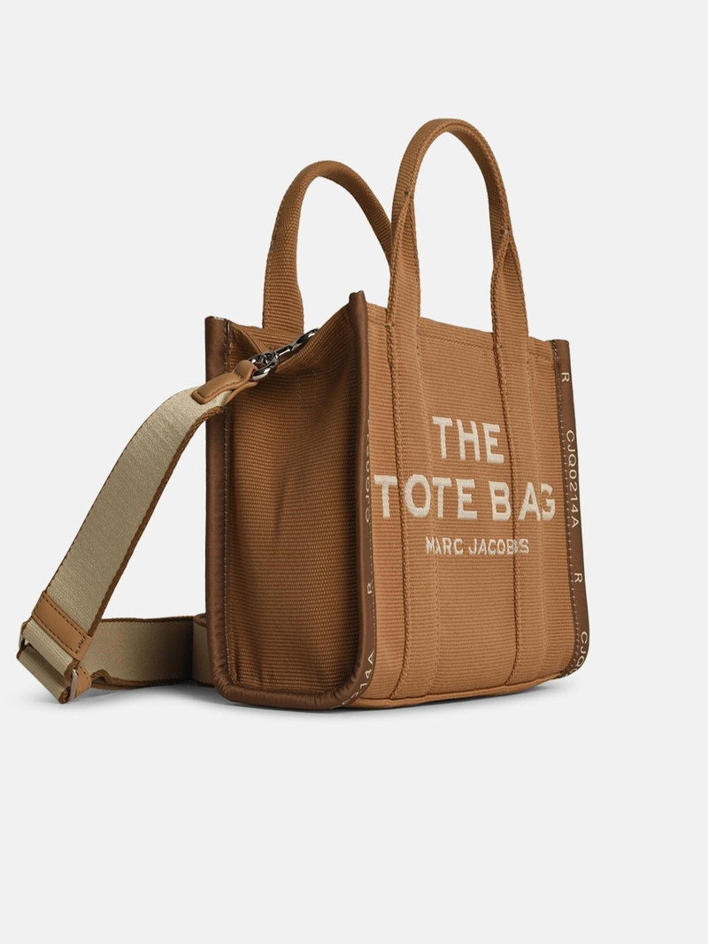 Marc Jacobs 'THE SMALL TOTE' BROWN COTTON BAG outlook