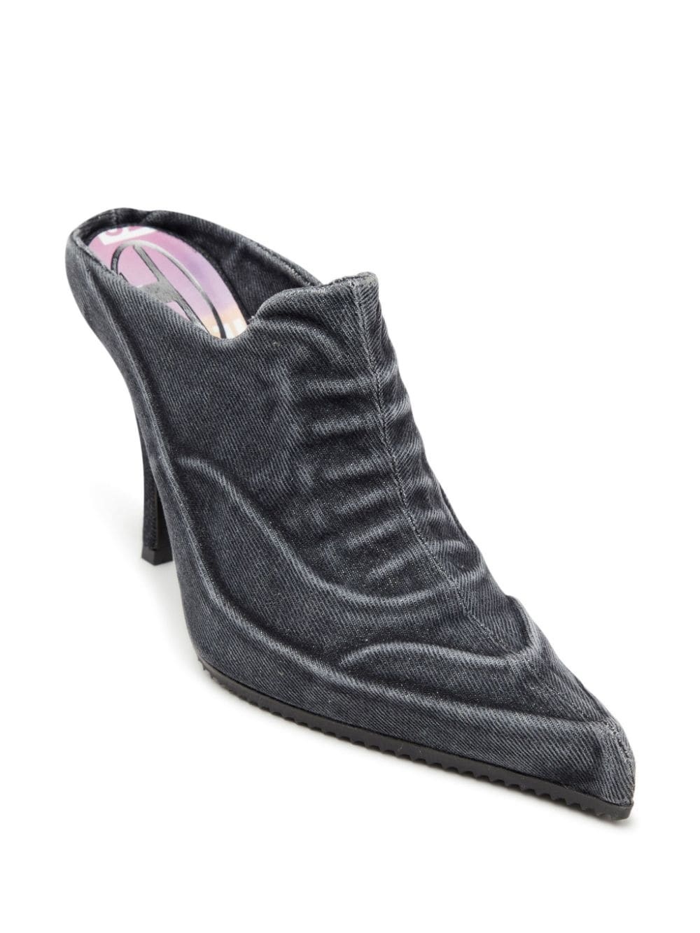 D-CLOUD ML denim mules - 5