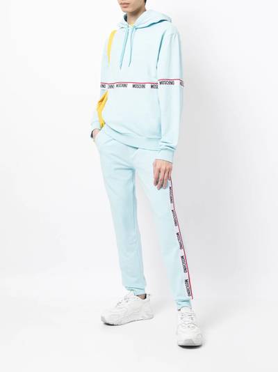 Moschino logo tracksuit bottoms outlook