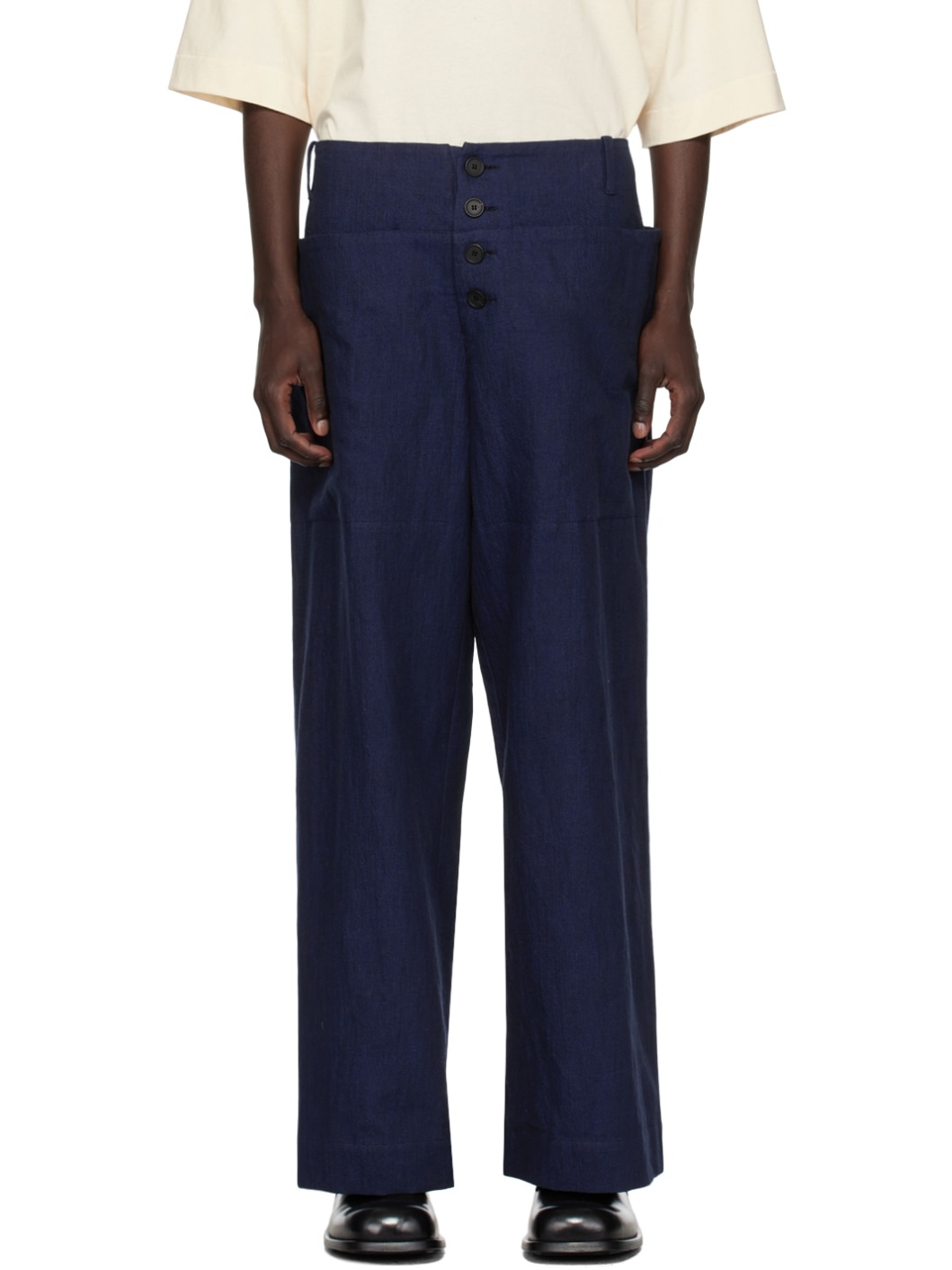 Blue 'The Sailor' Trousers - 1