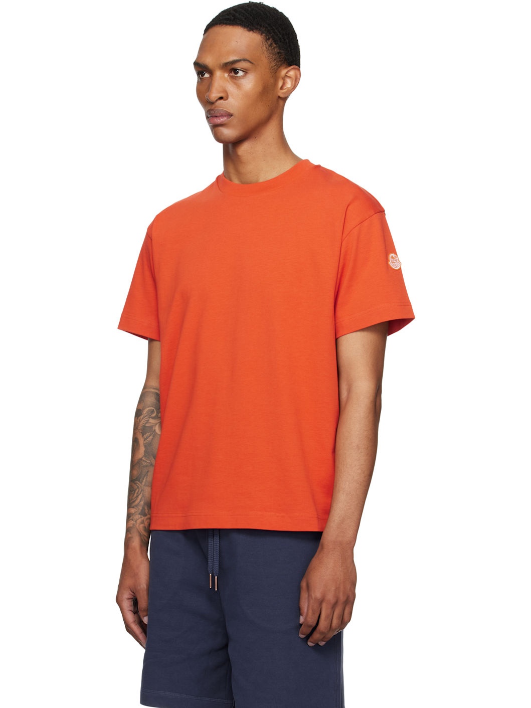 Moncler x Gilga Farm Orange Short Sleeve T-shirt - 4