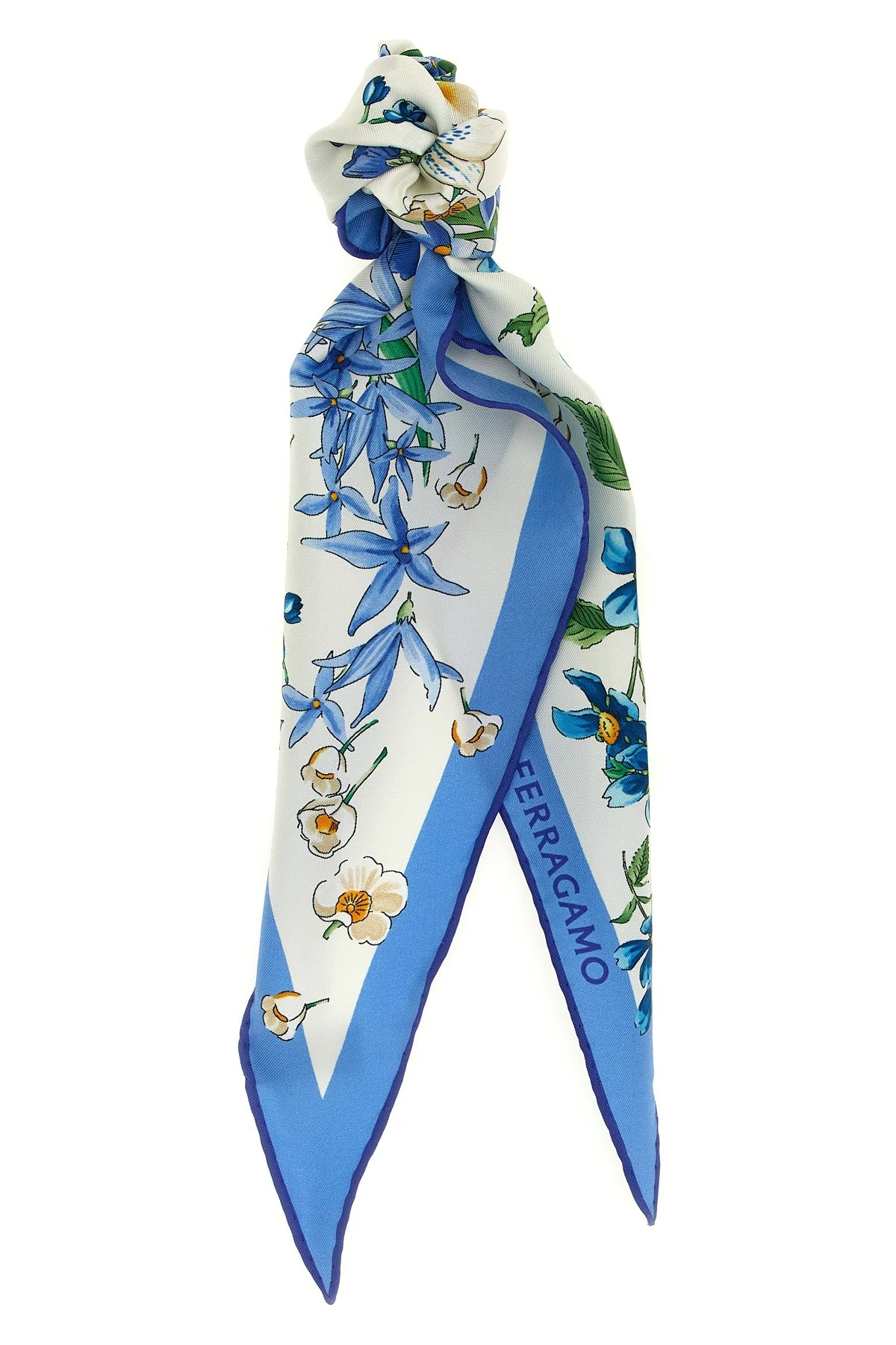 'Primavera' Print Diamond Scarf - 1