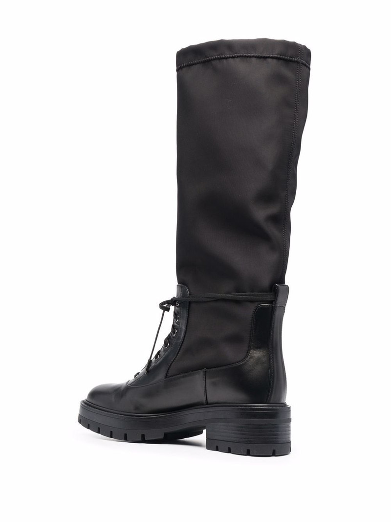 lace-up detail boots 3