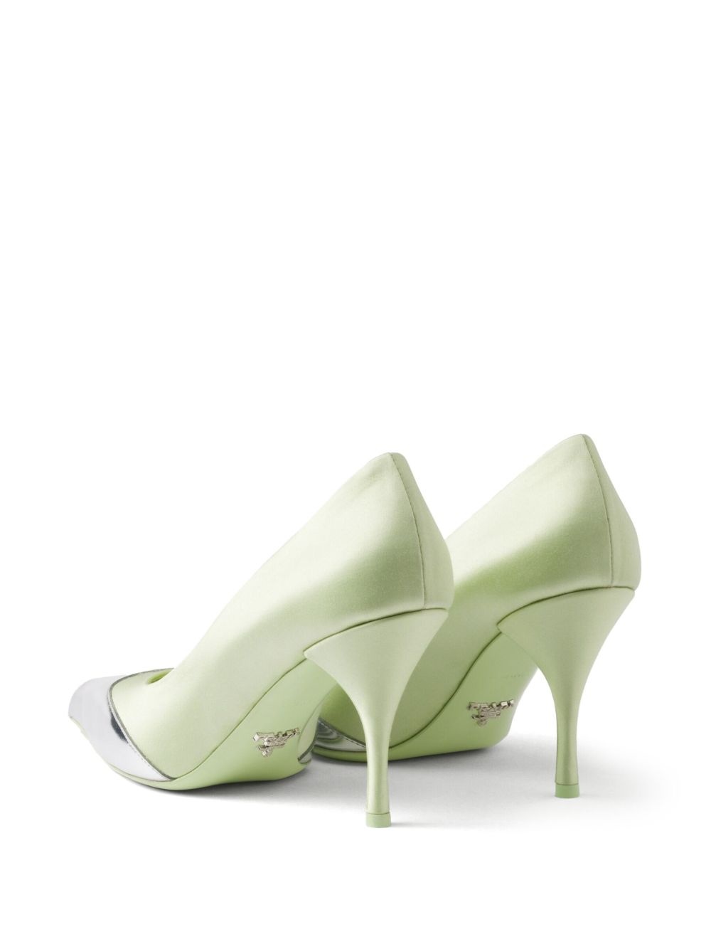 85mm satin-finish pumps - 3