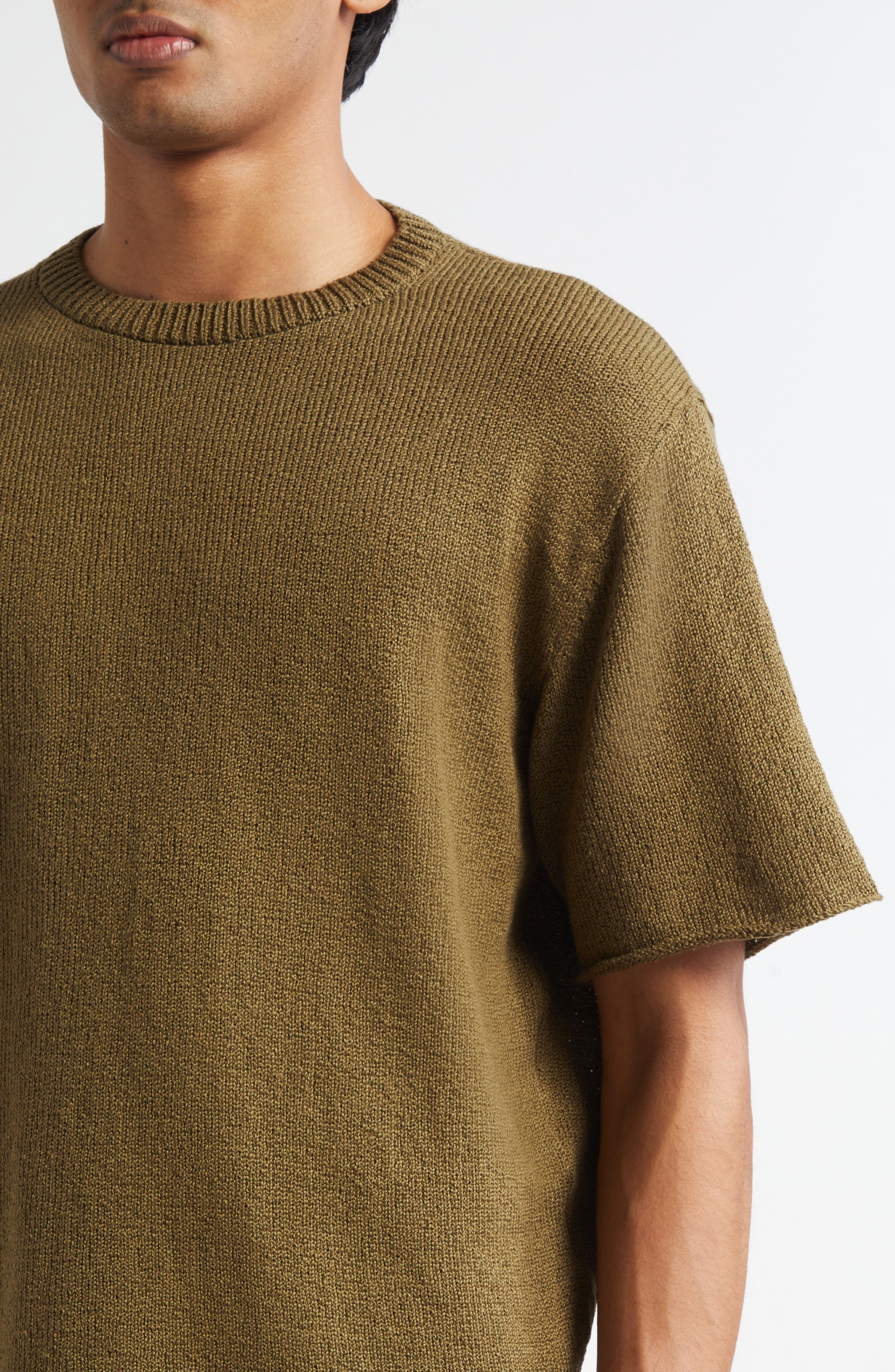 The Elder Statesman Nora Lite Short Sleeve T-Shirt in Kelp at Nordstrom - 4