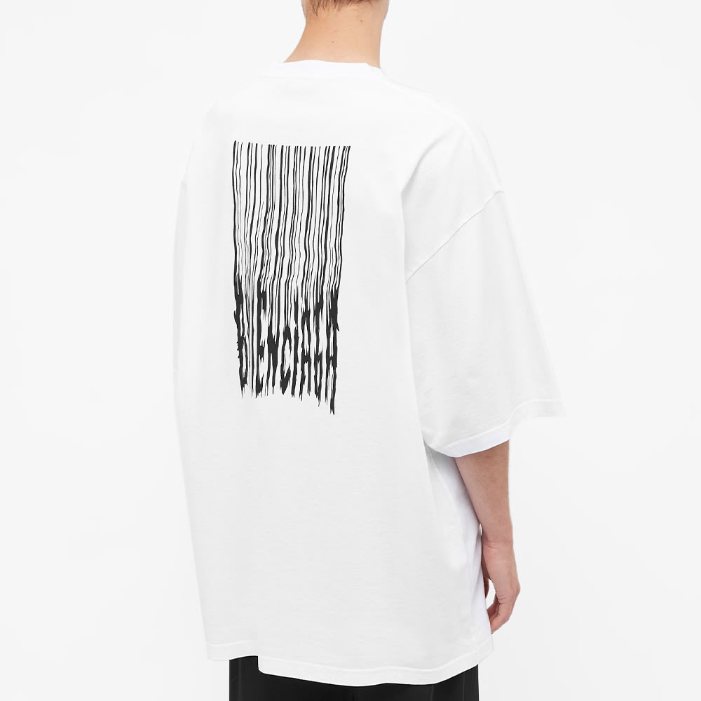 Balenciaga Barcode Logo Oversize Tee - 4