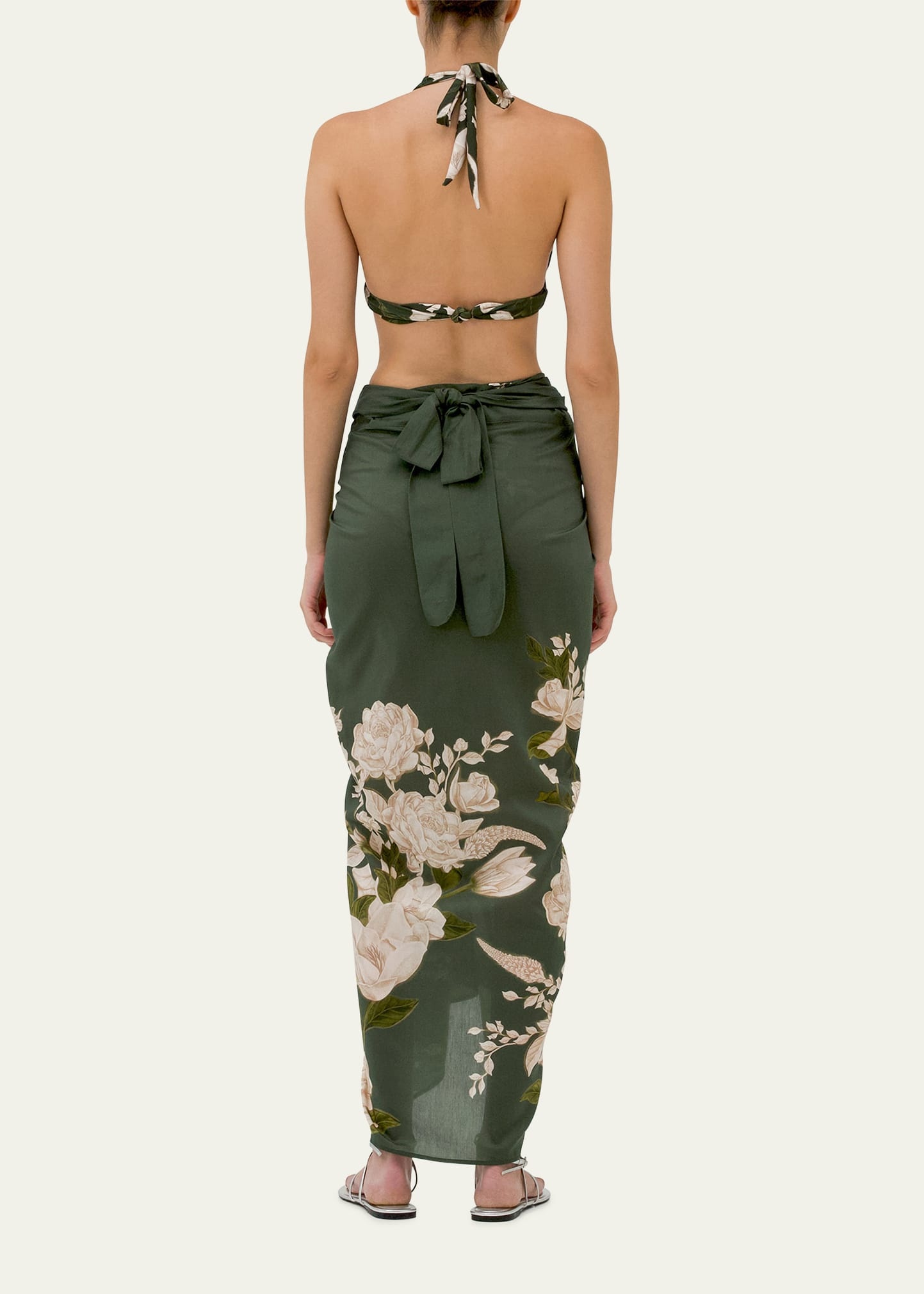 Lavanda Gardenia Pareo Coverup - 3