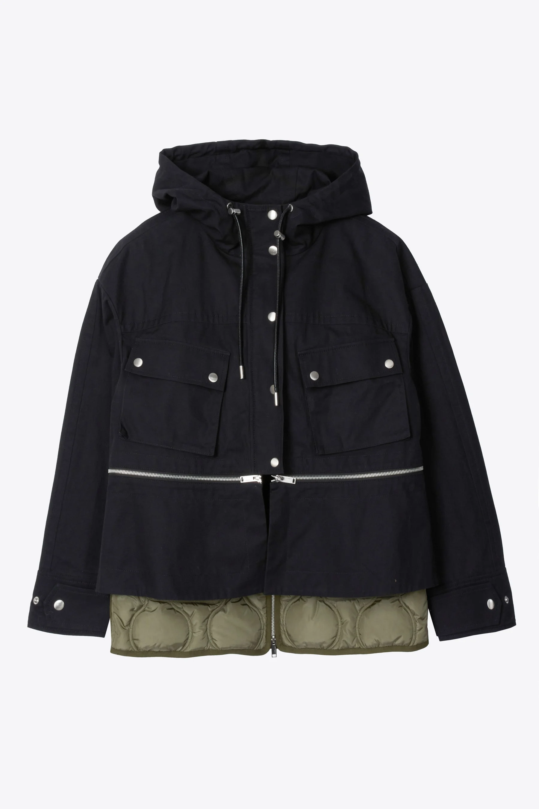 Quilted Liner Utility Parka - 1