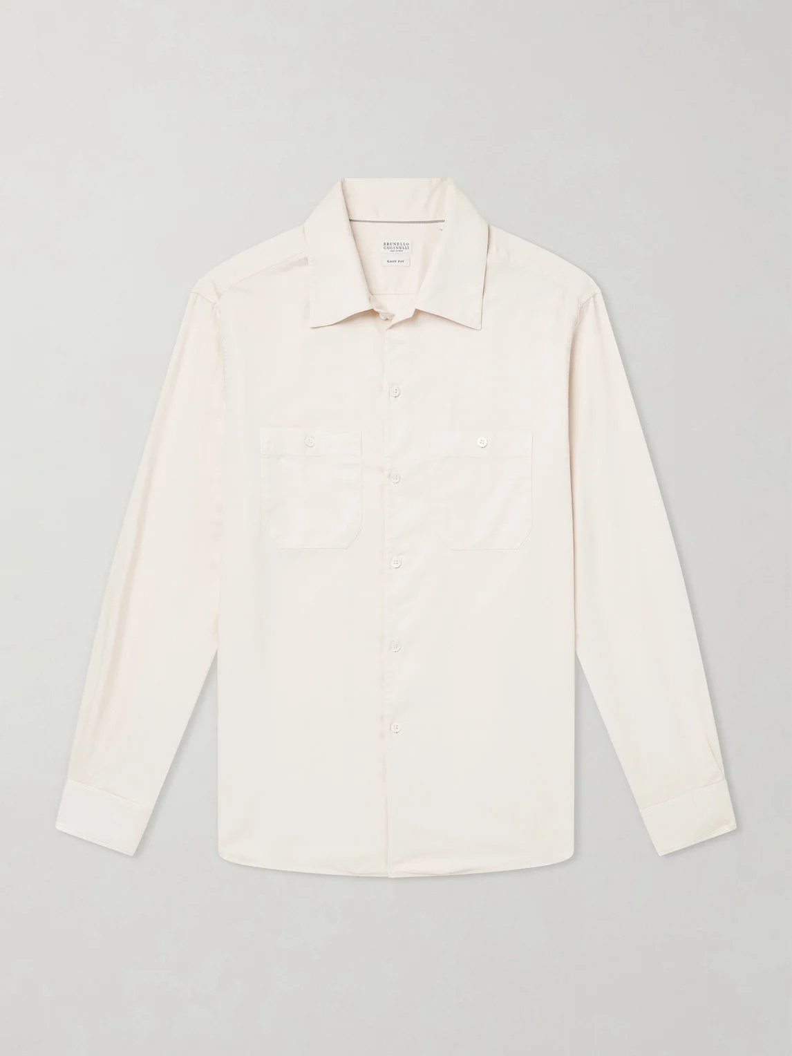 Cotton-Poplin Shirt - 1